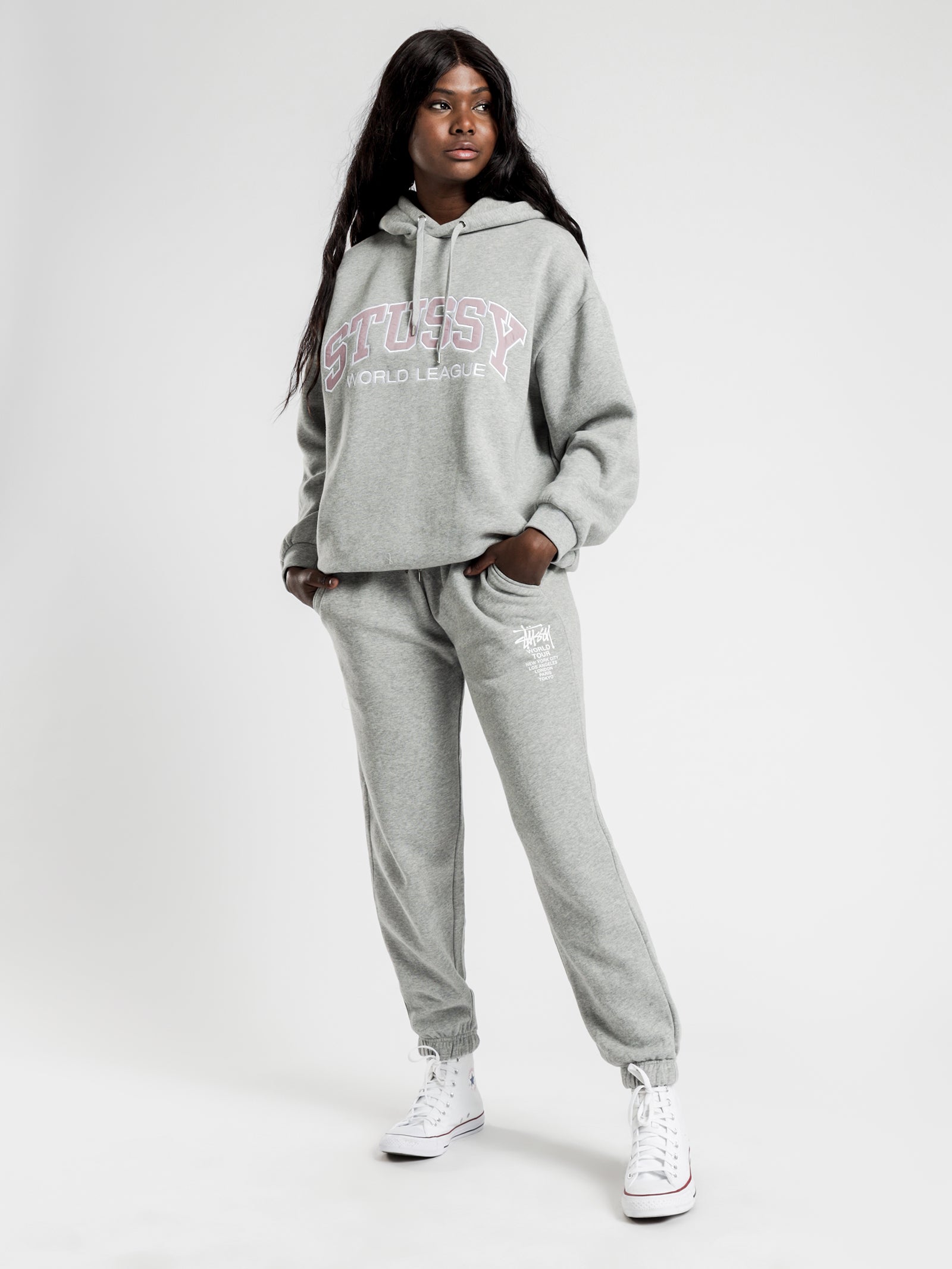 World League Oversized Boyfriend Hoodie