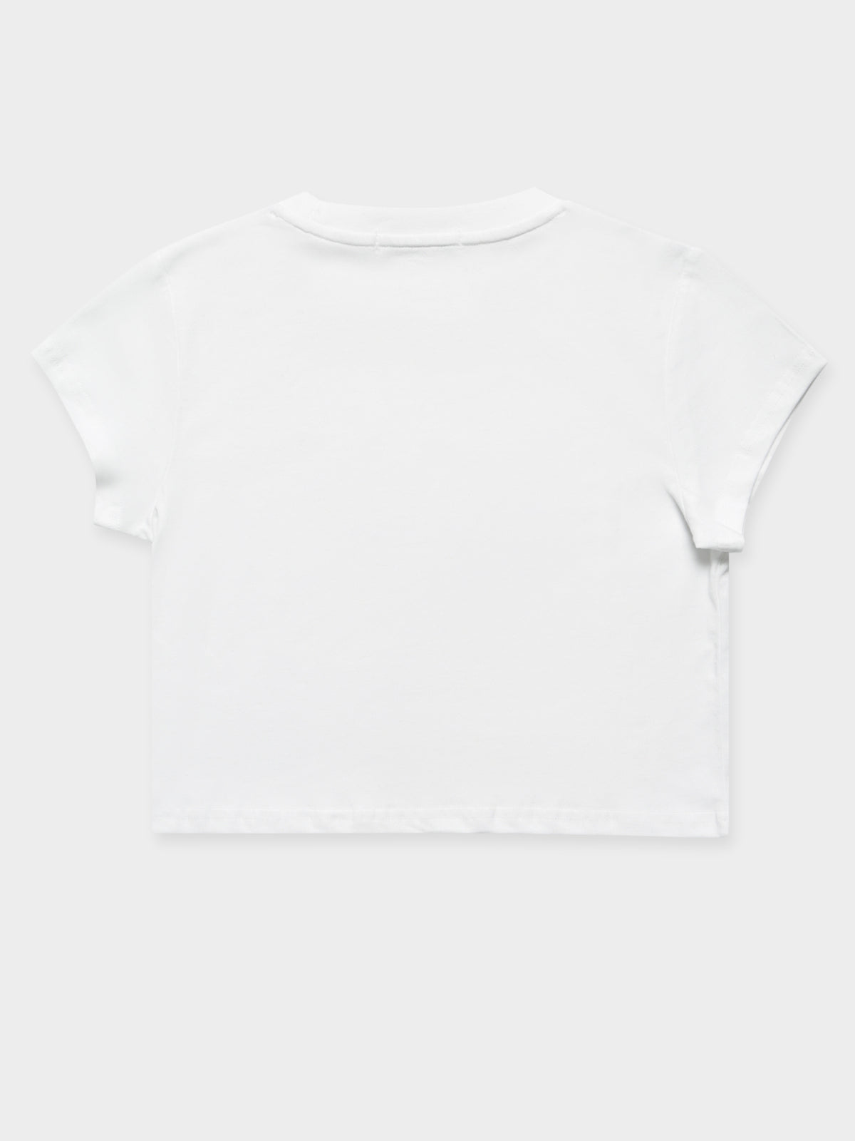 Kendall Crop T-Shirt in White