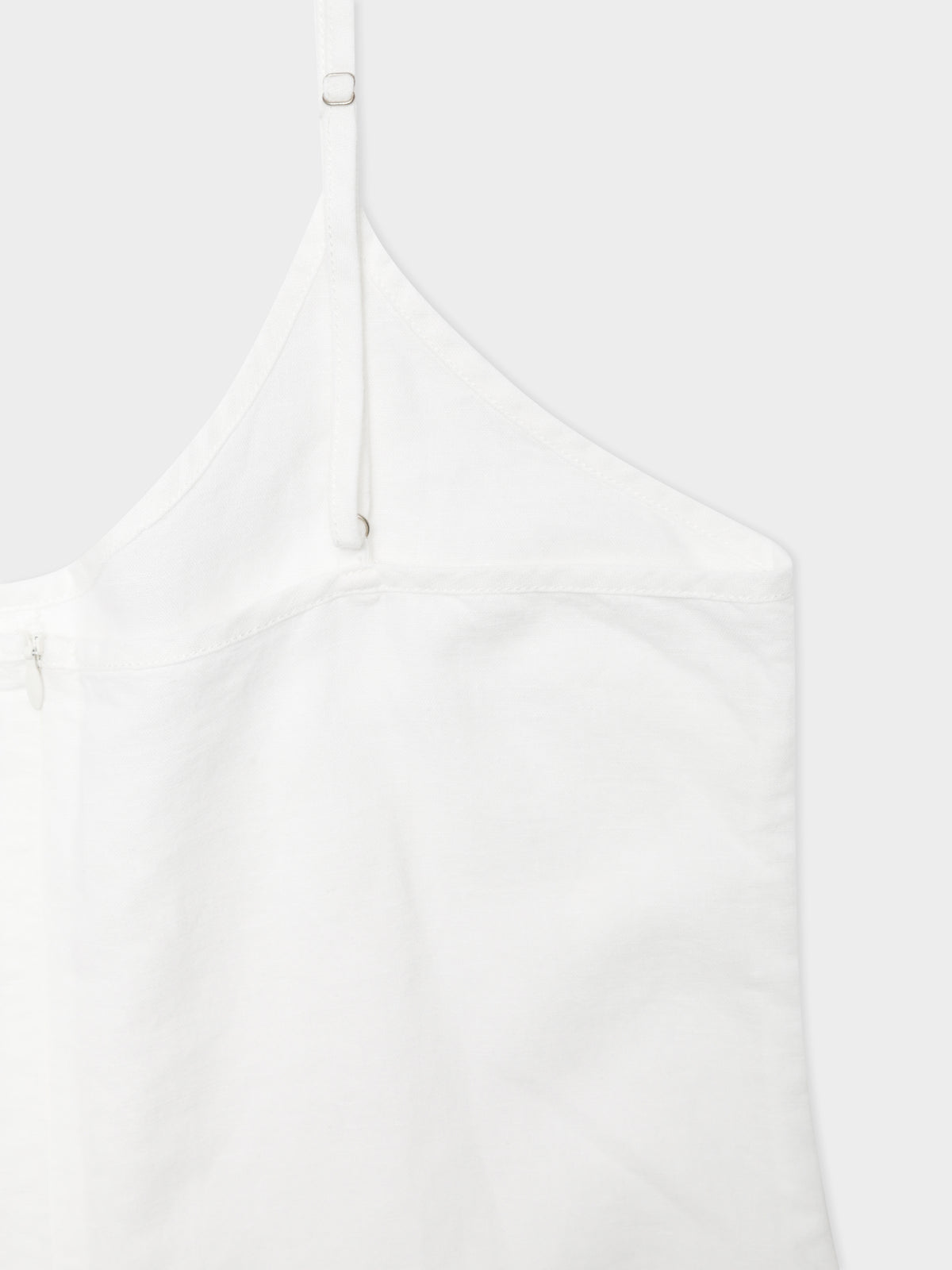 Drew Linen Jumpsuit in White