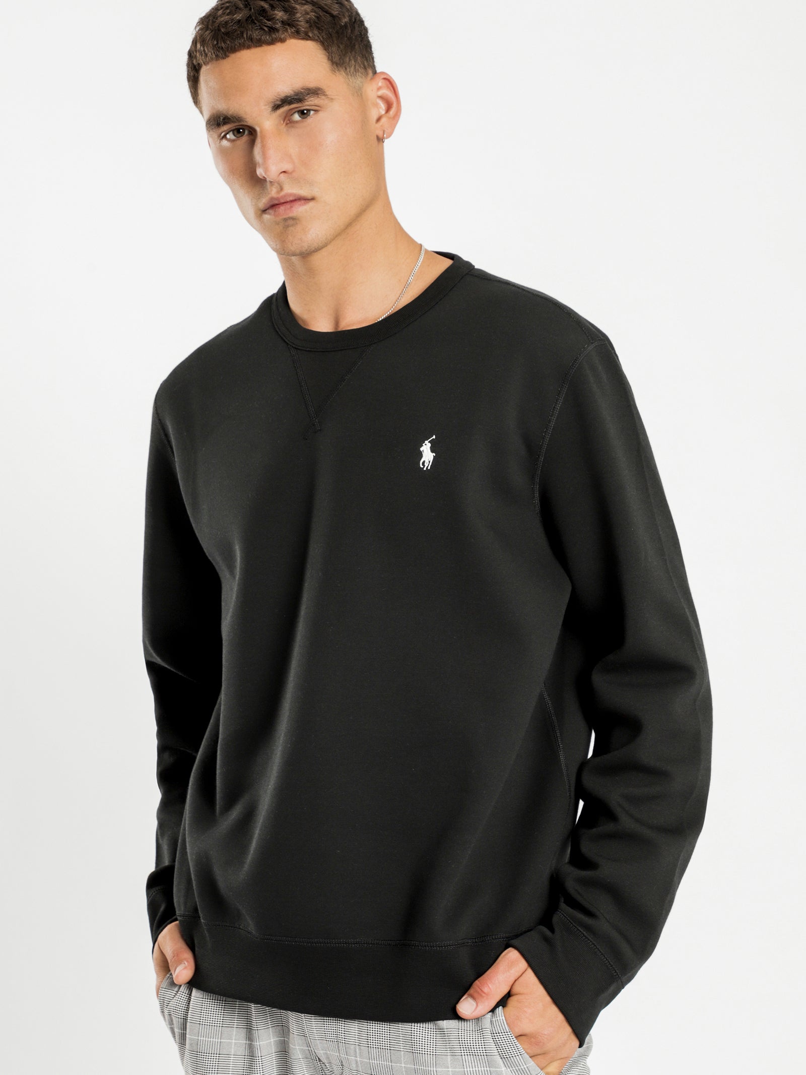 Polo Long Sleeve Crew Knit