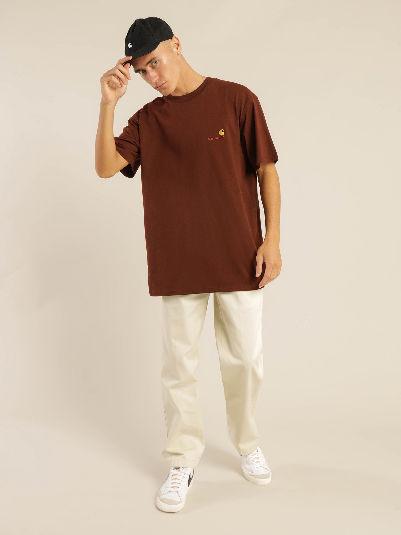 Short Sleeve American Script T-Shirt
