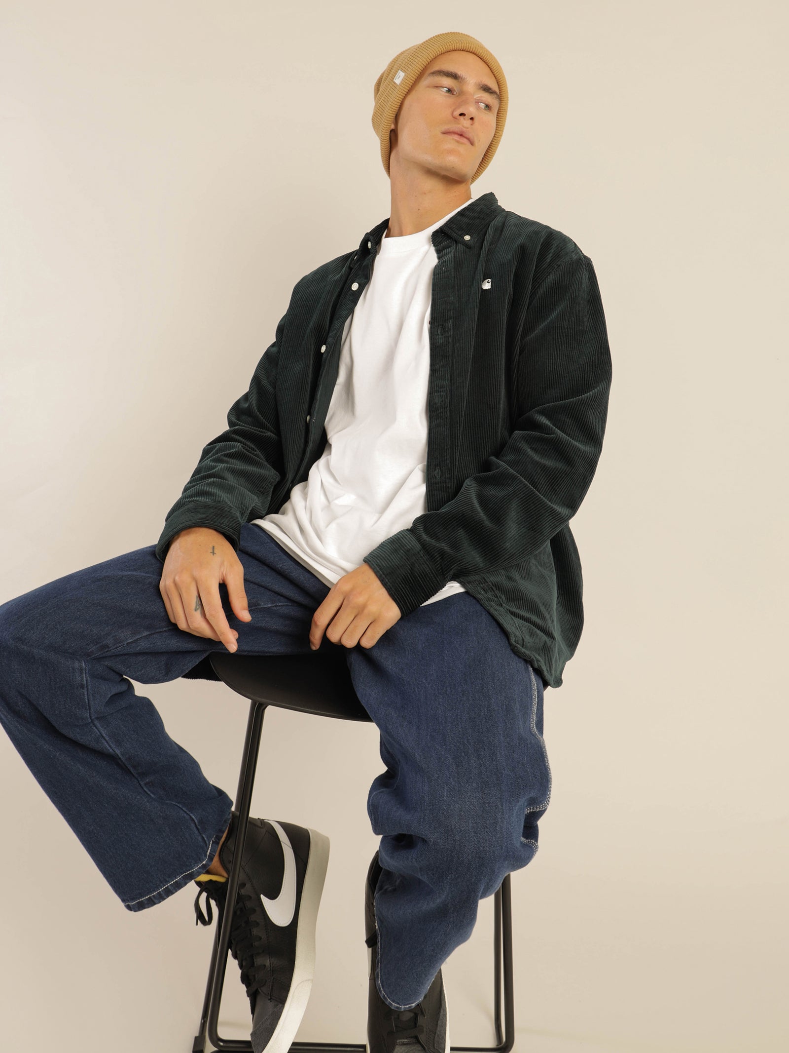 Long Sleeve Madison Cord Shirt