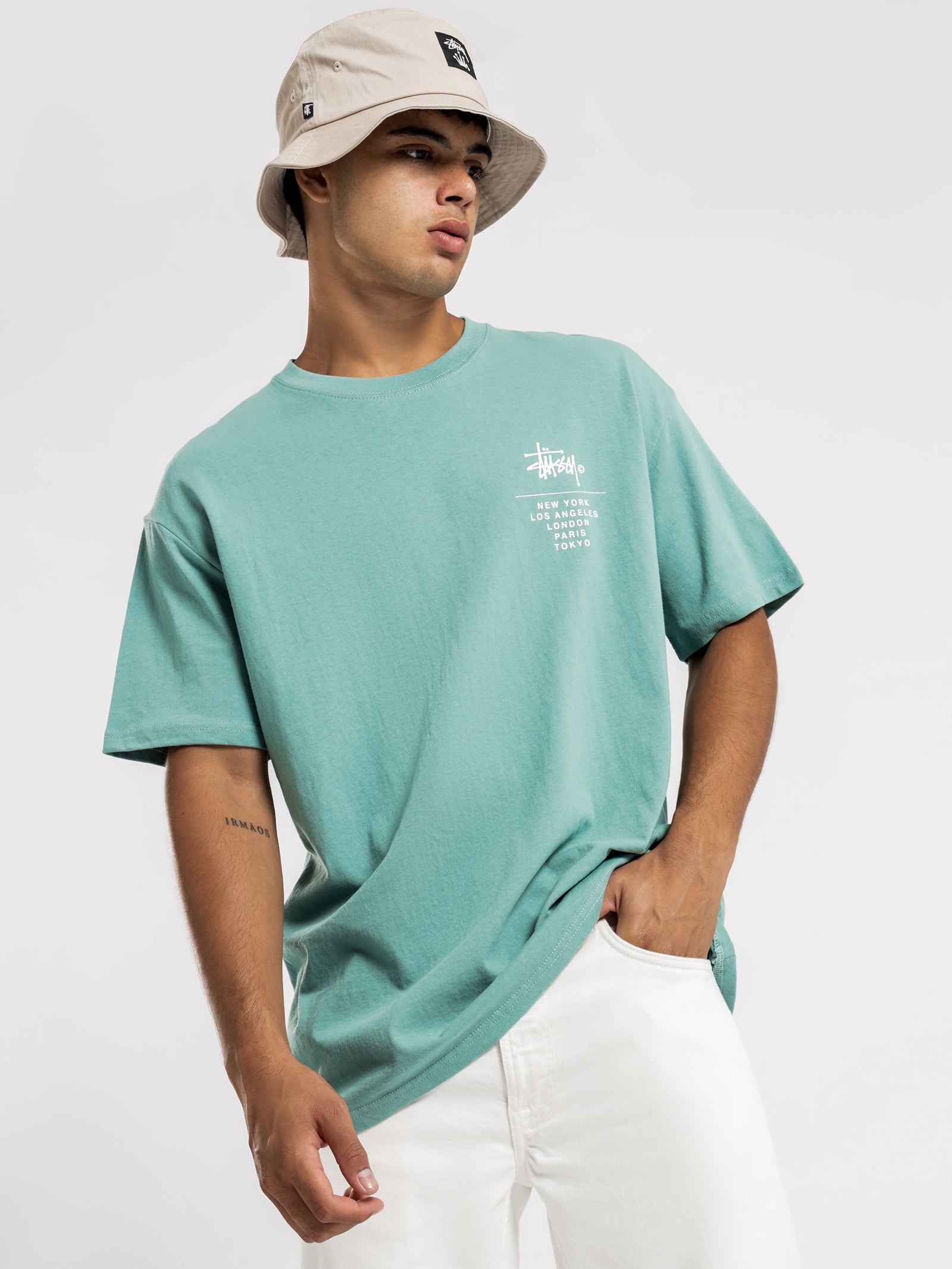 Left Chest City Stack Short Sleeve T-Shirt