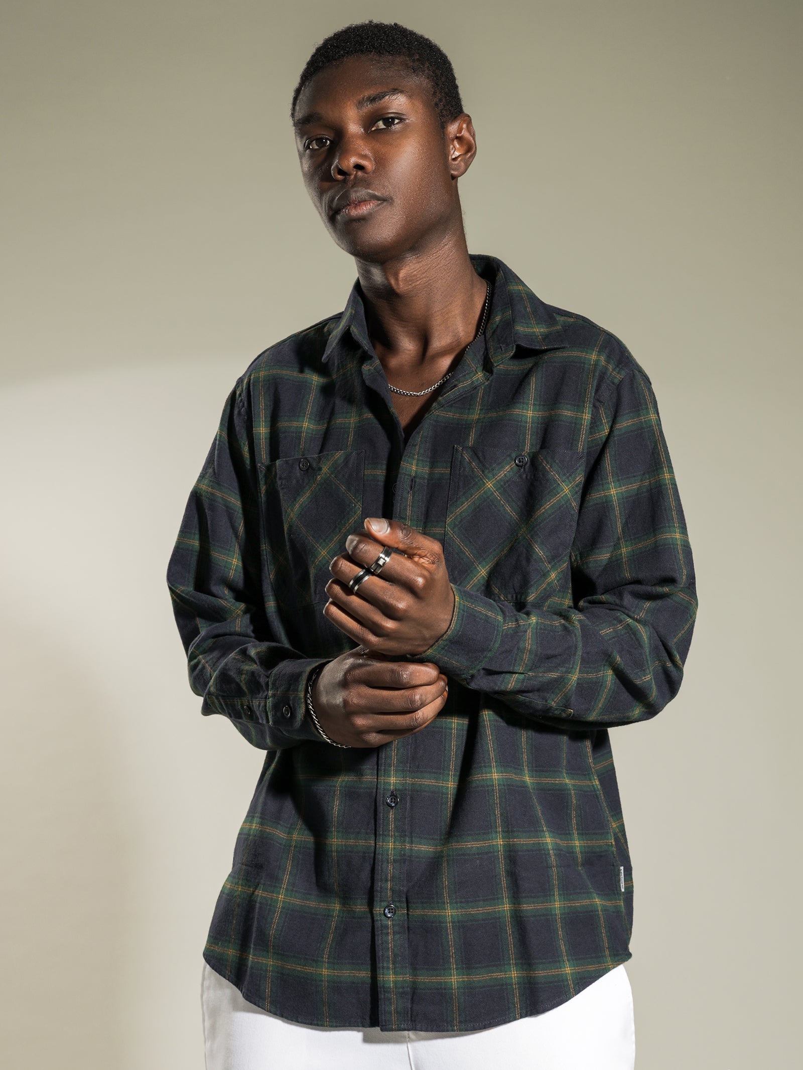 Darren Long Sleeve Flannel Shirt