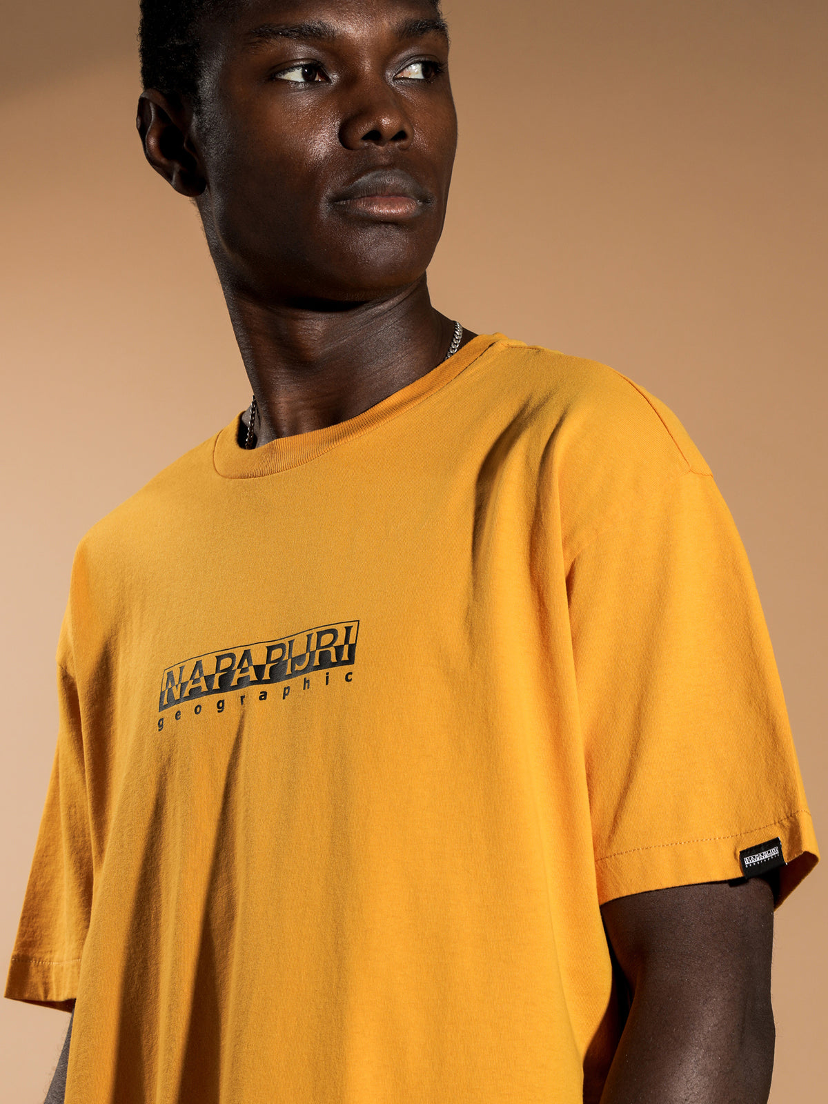 Box Logo T-Shirt in Yellow