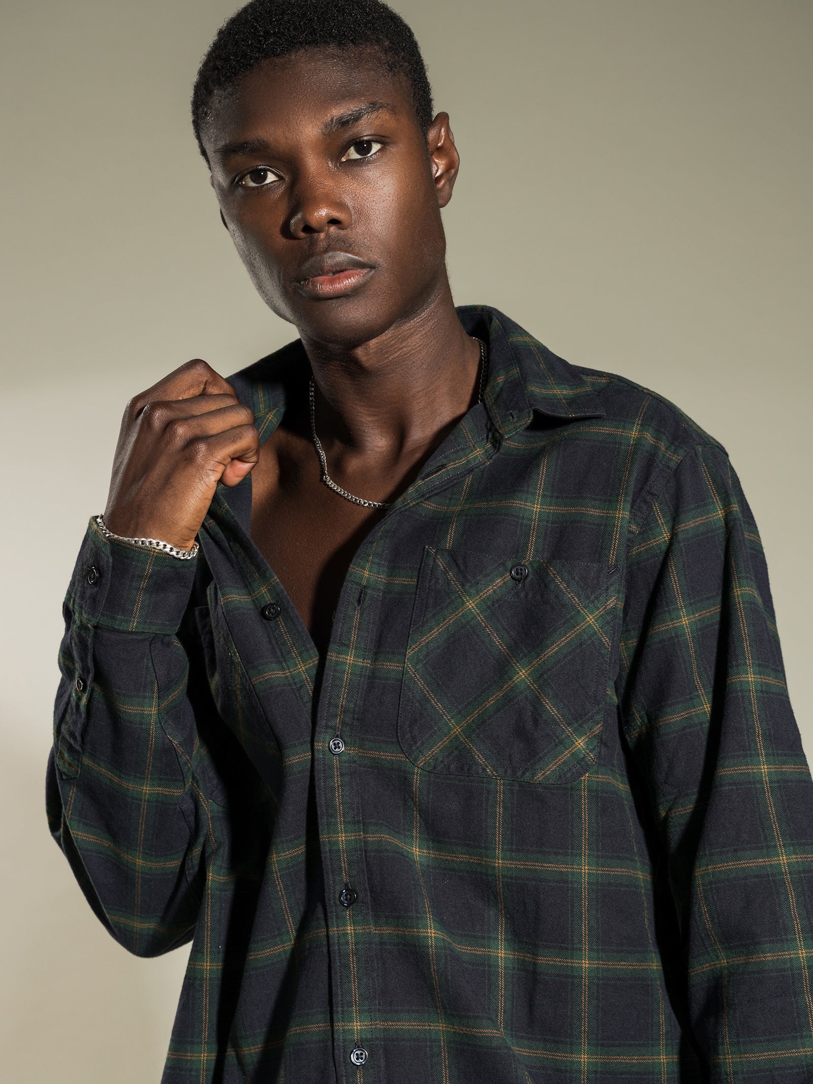 Darren Long Sleeve Flannel Shirt