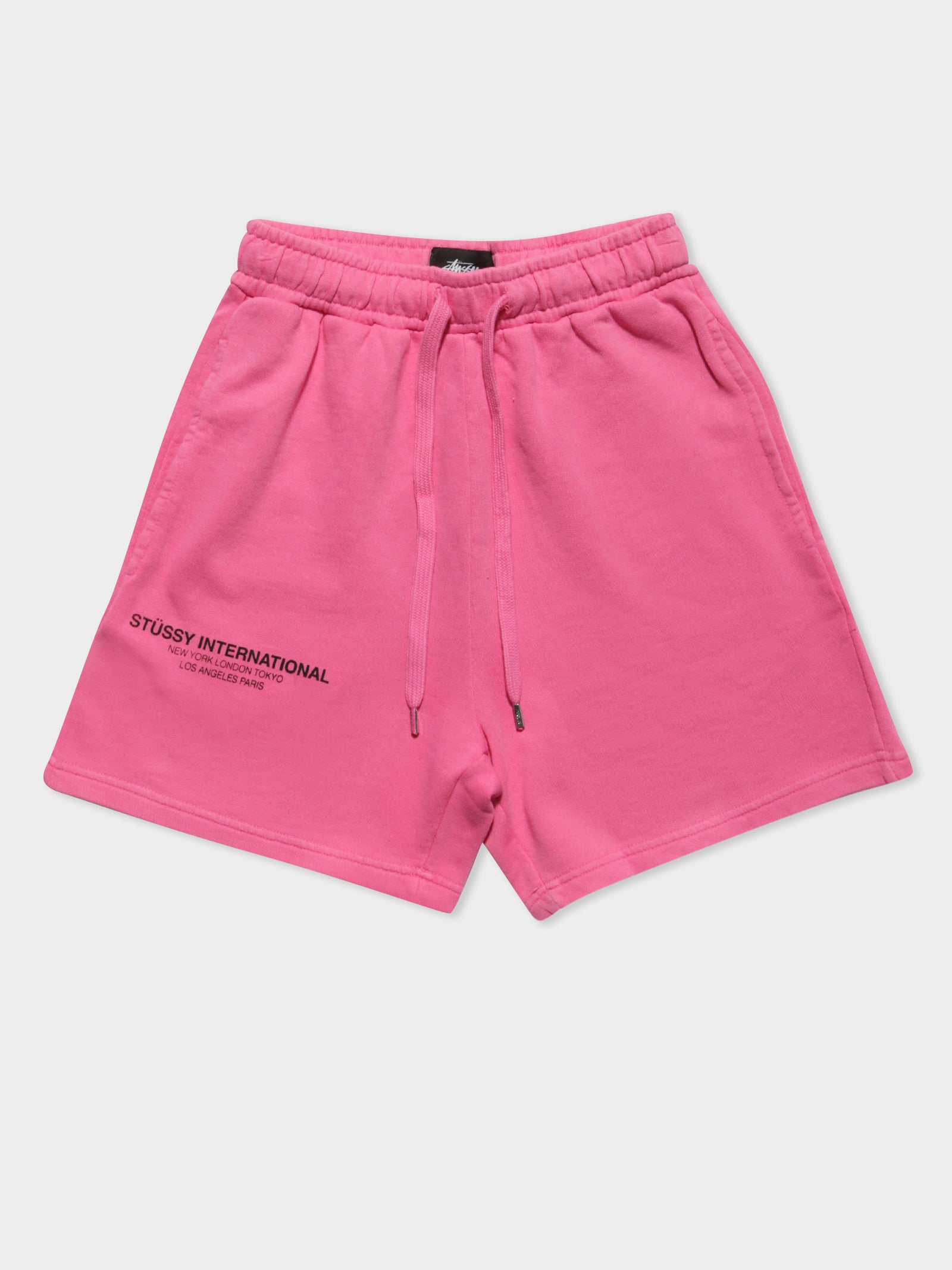 Text Low Waisted Shorts