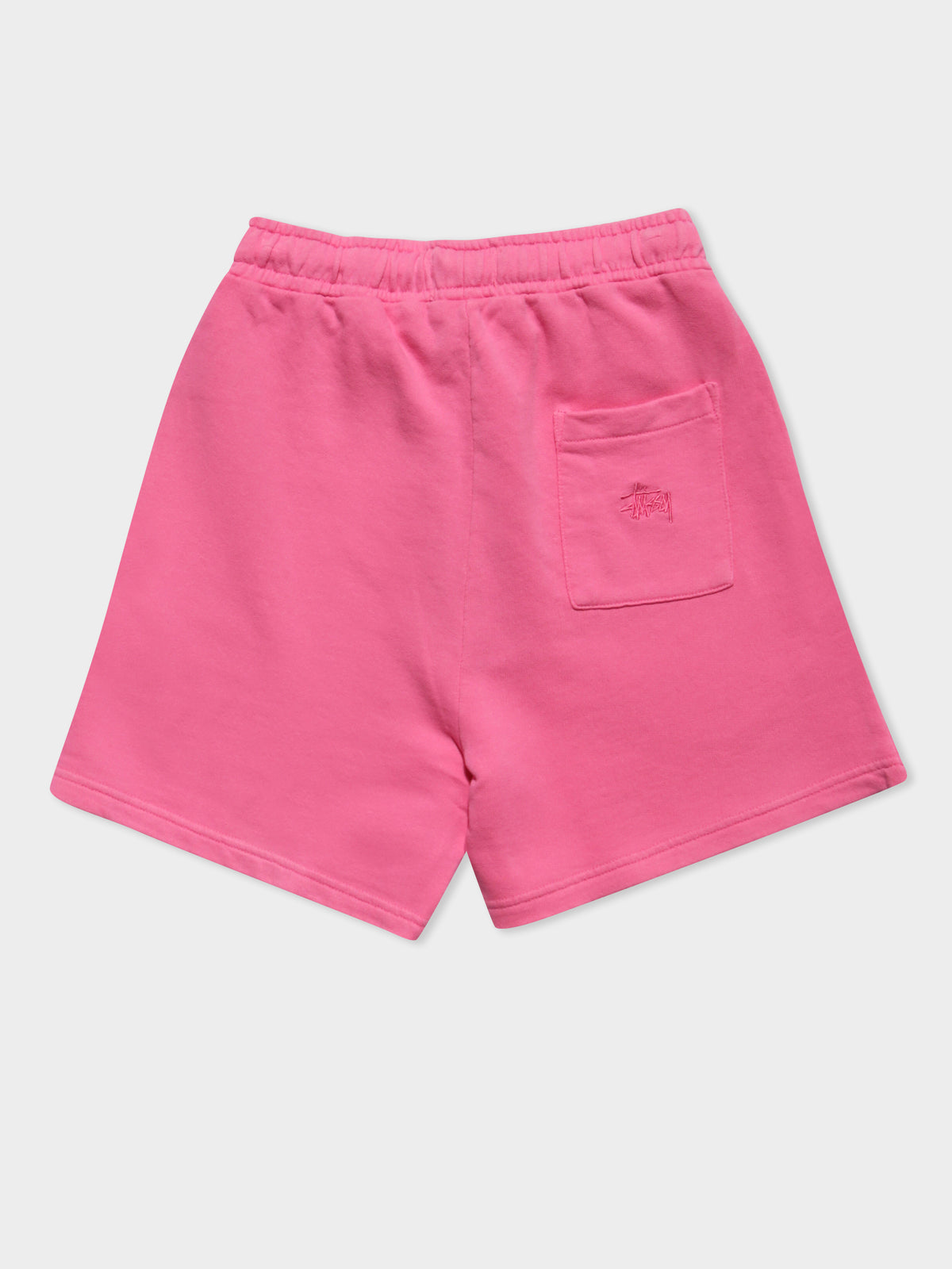 Text Low Waisted Shorts in Orchid