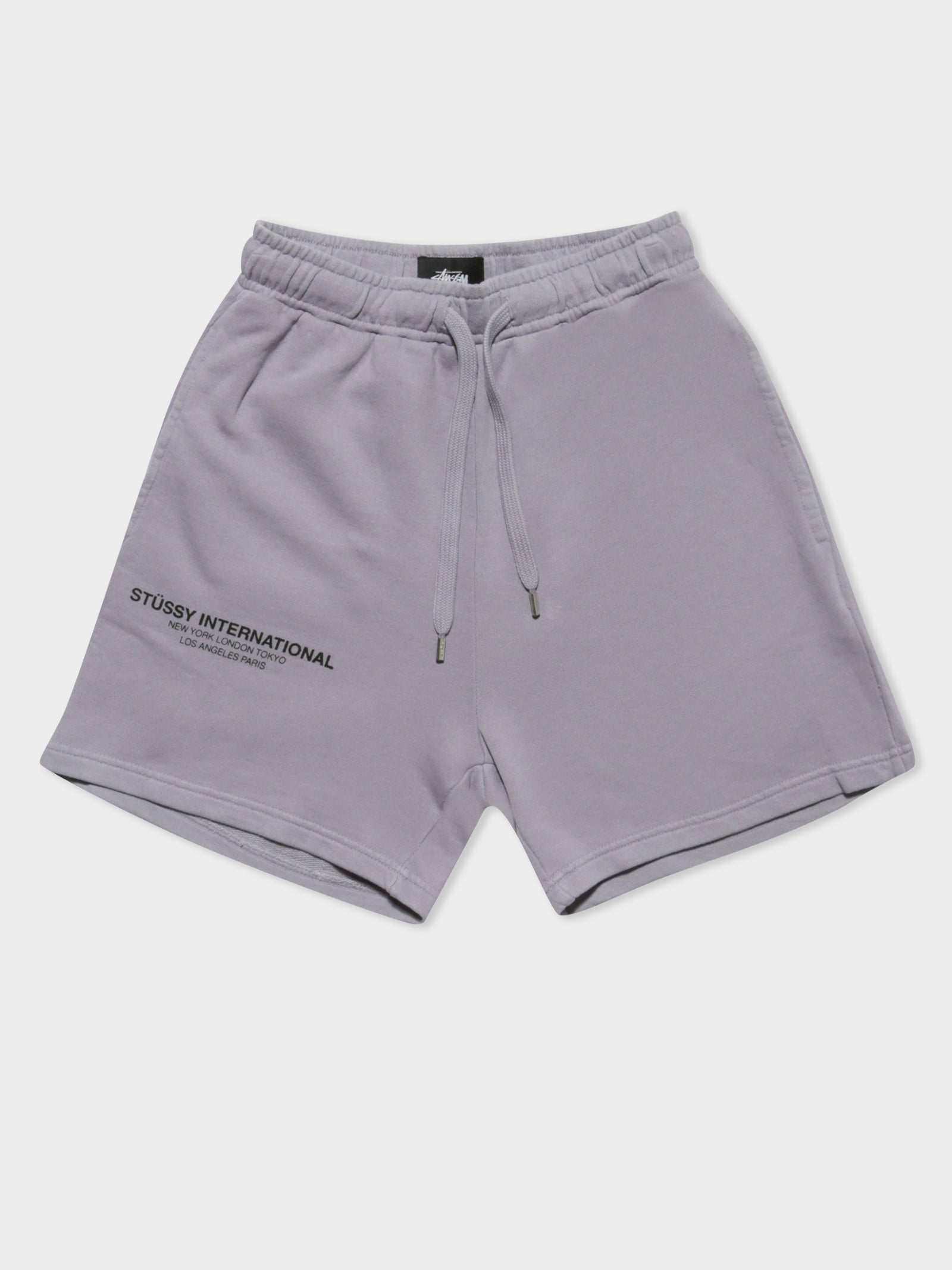 Text Low Waisted Shorts