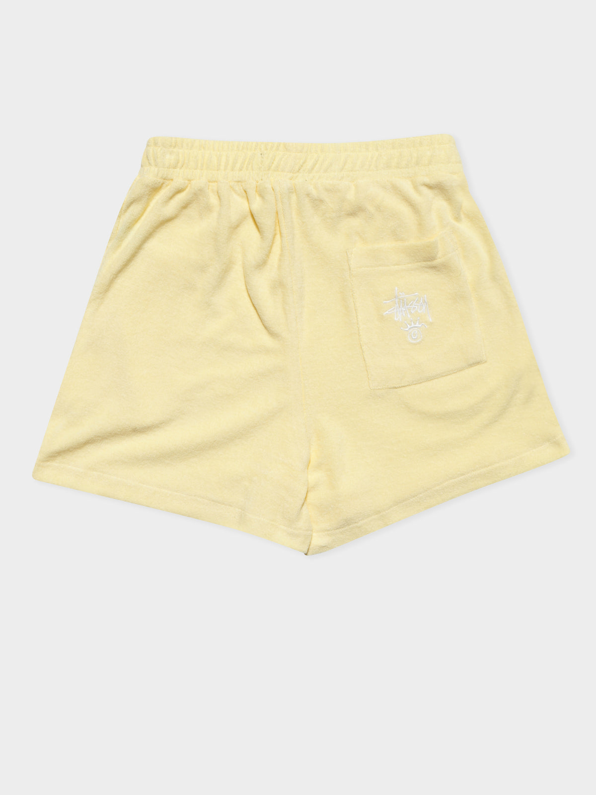 Copyright Looped Terry Shorts in Lemon