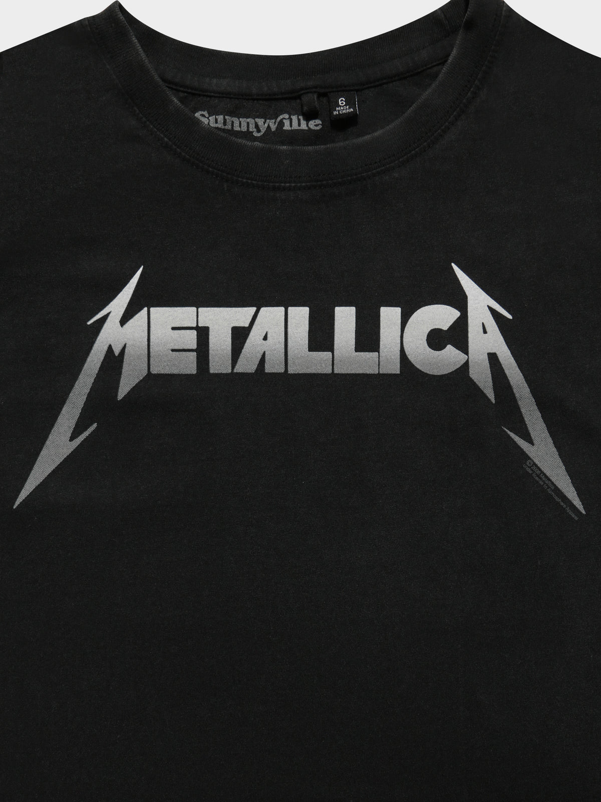 Metal T-Shirt in Black