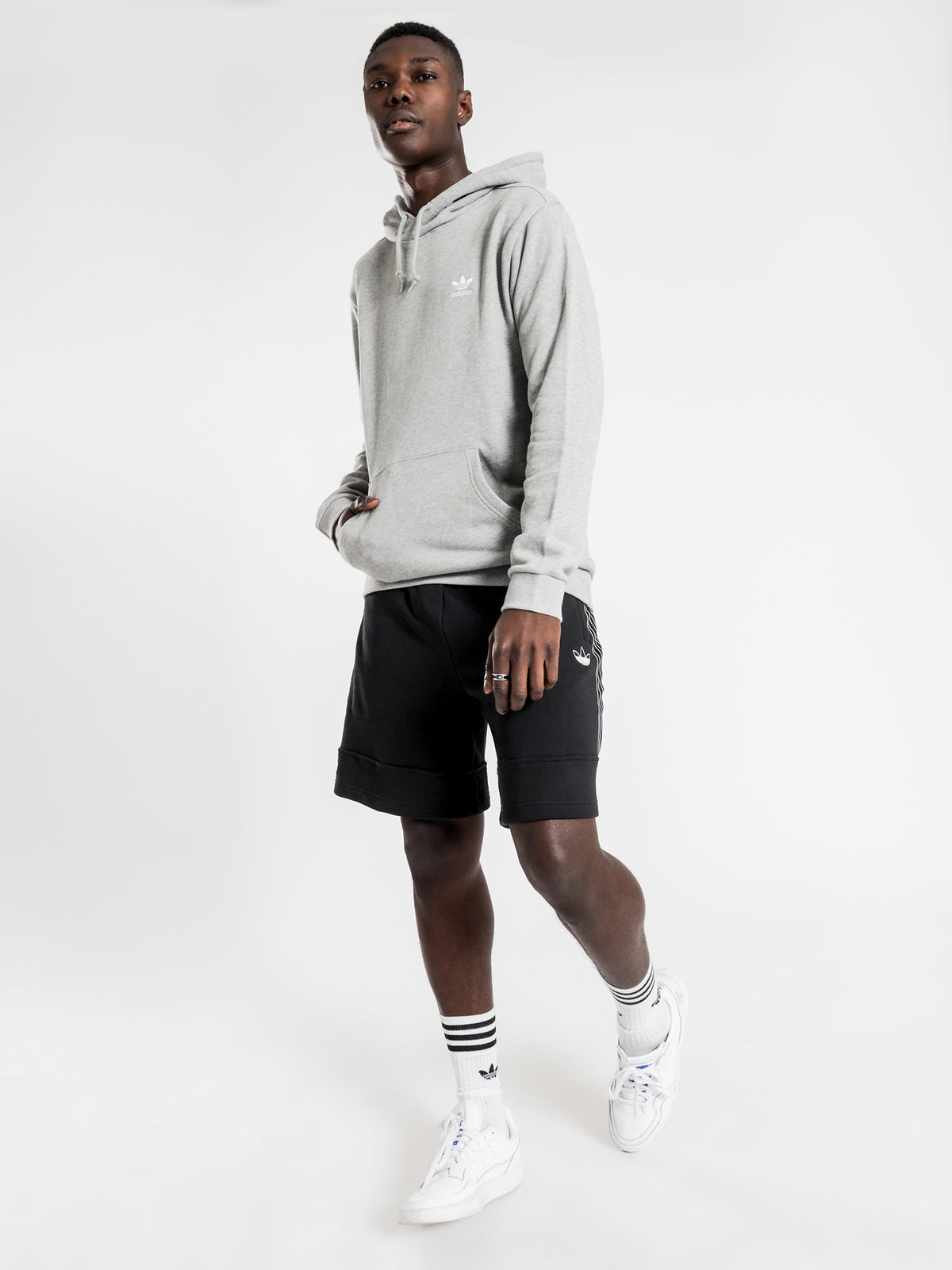 Adidas Essential Hoodie | Grey