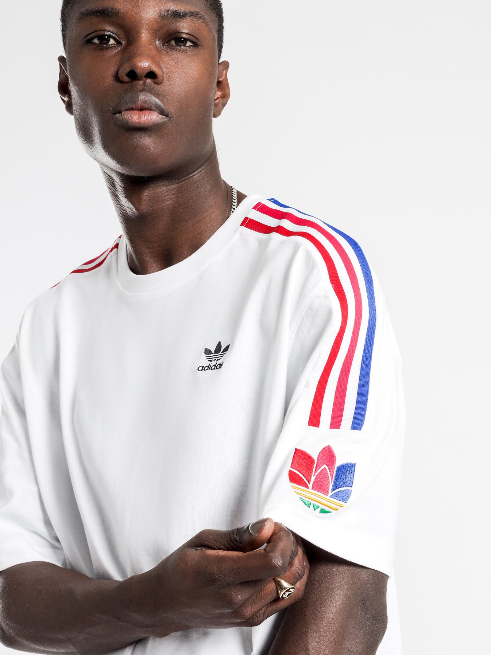 3D Trefoil 3-Stripes T-Shirt