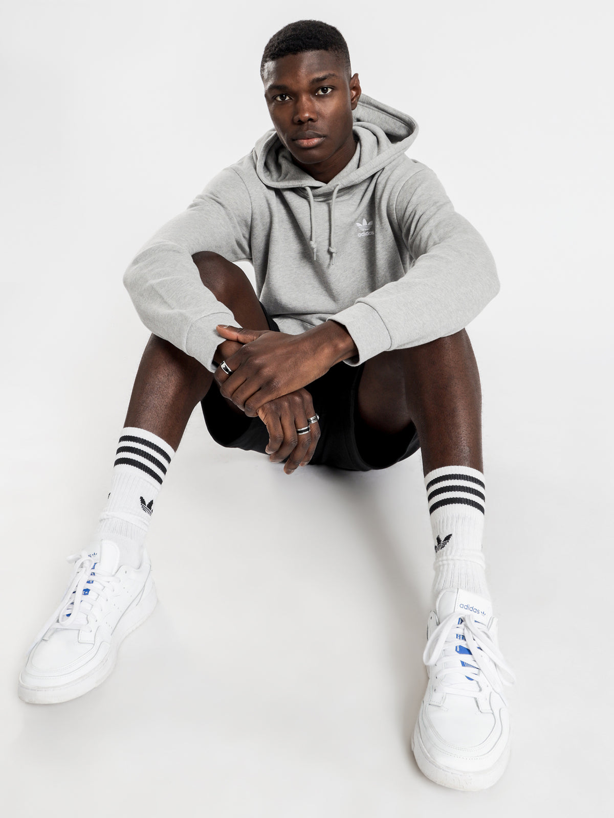 Adidas Essential Hoodie | Grey