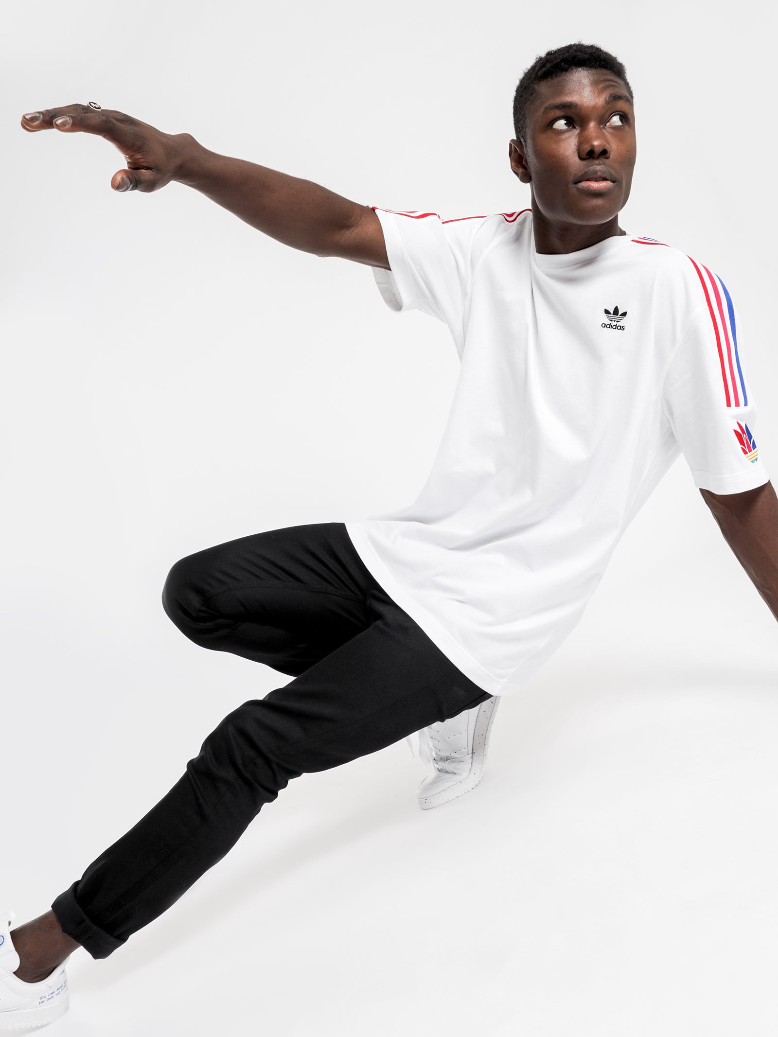 3D Trefoil 3-Stripes T-Shirt