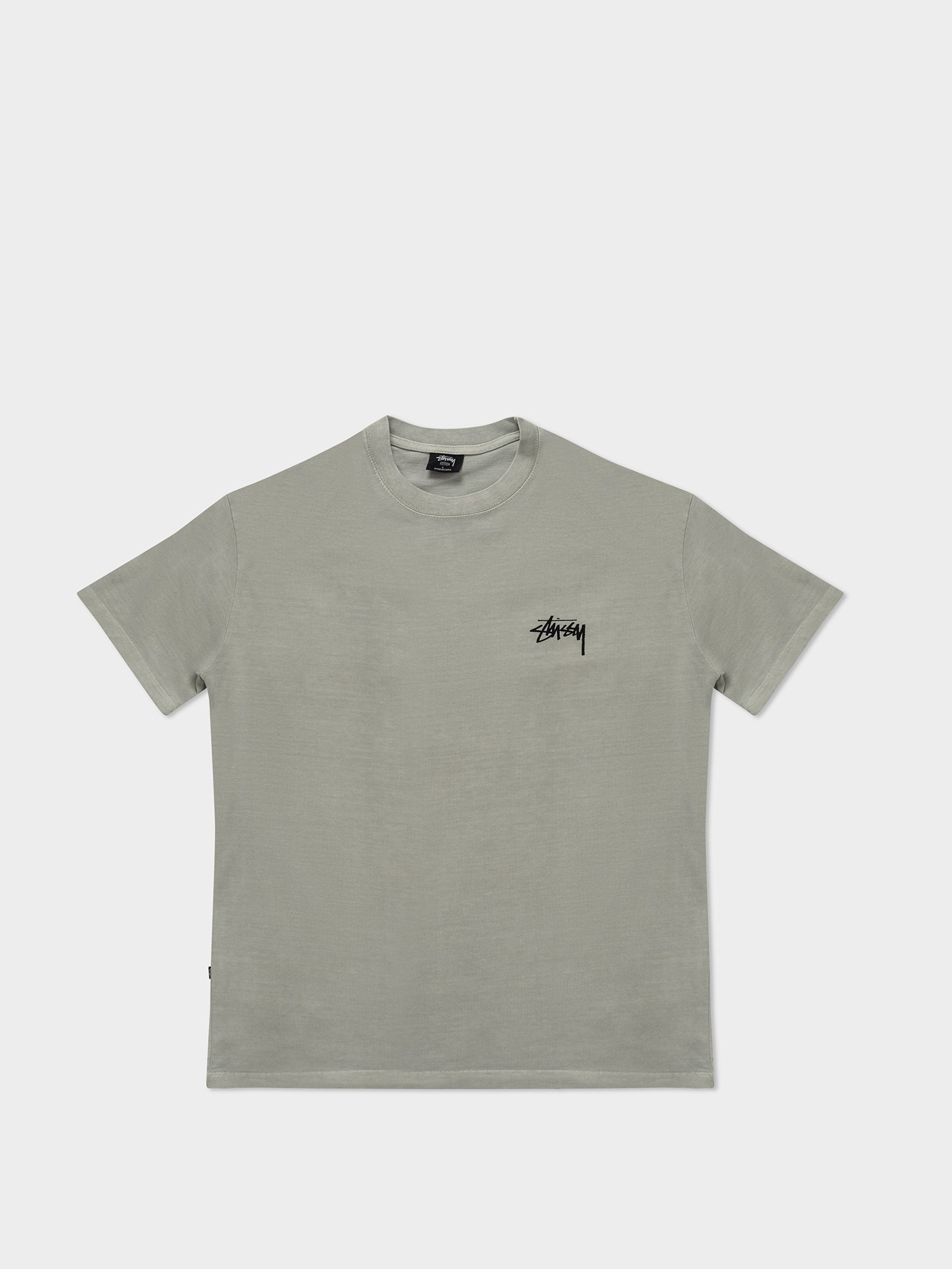 House of Cards Short Sleeve T-Shirt in Pigment Stone Grey - Glue Store