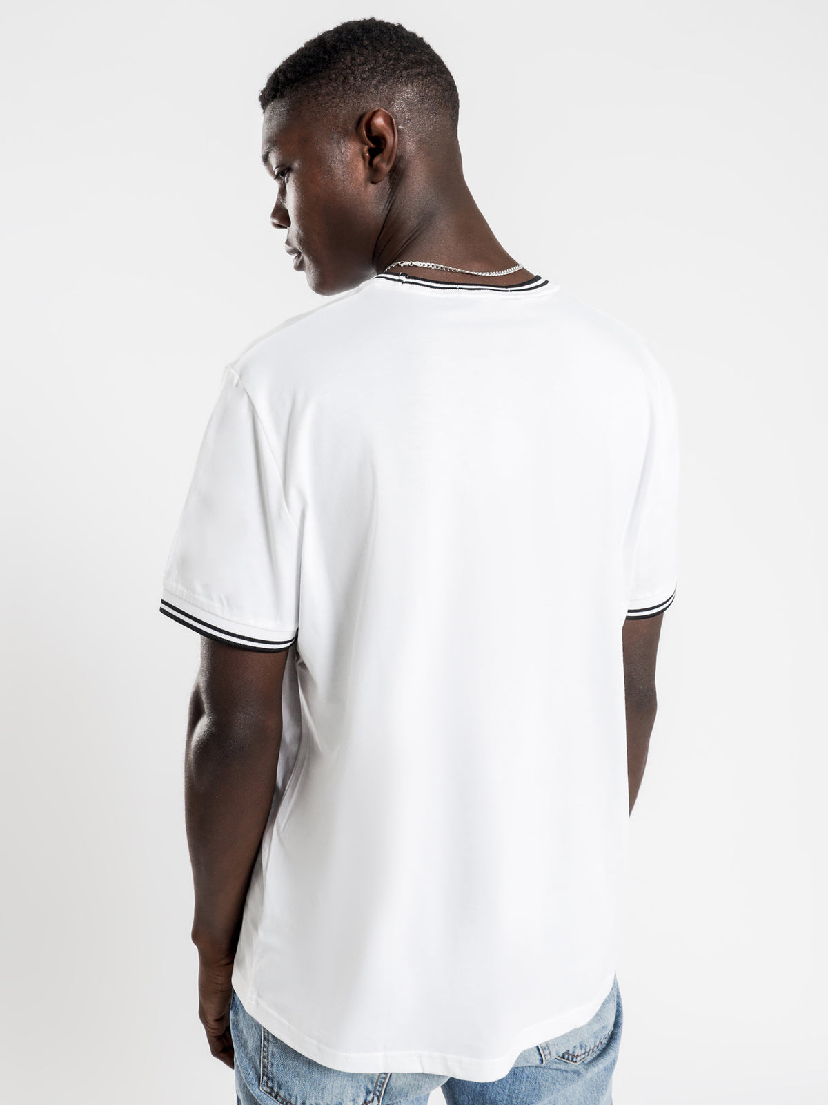 Twin Tipped T-Shirt in White