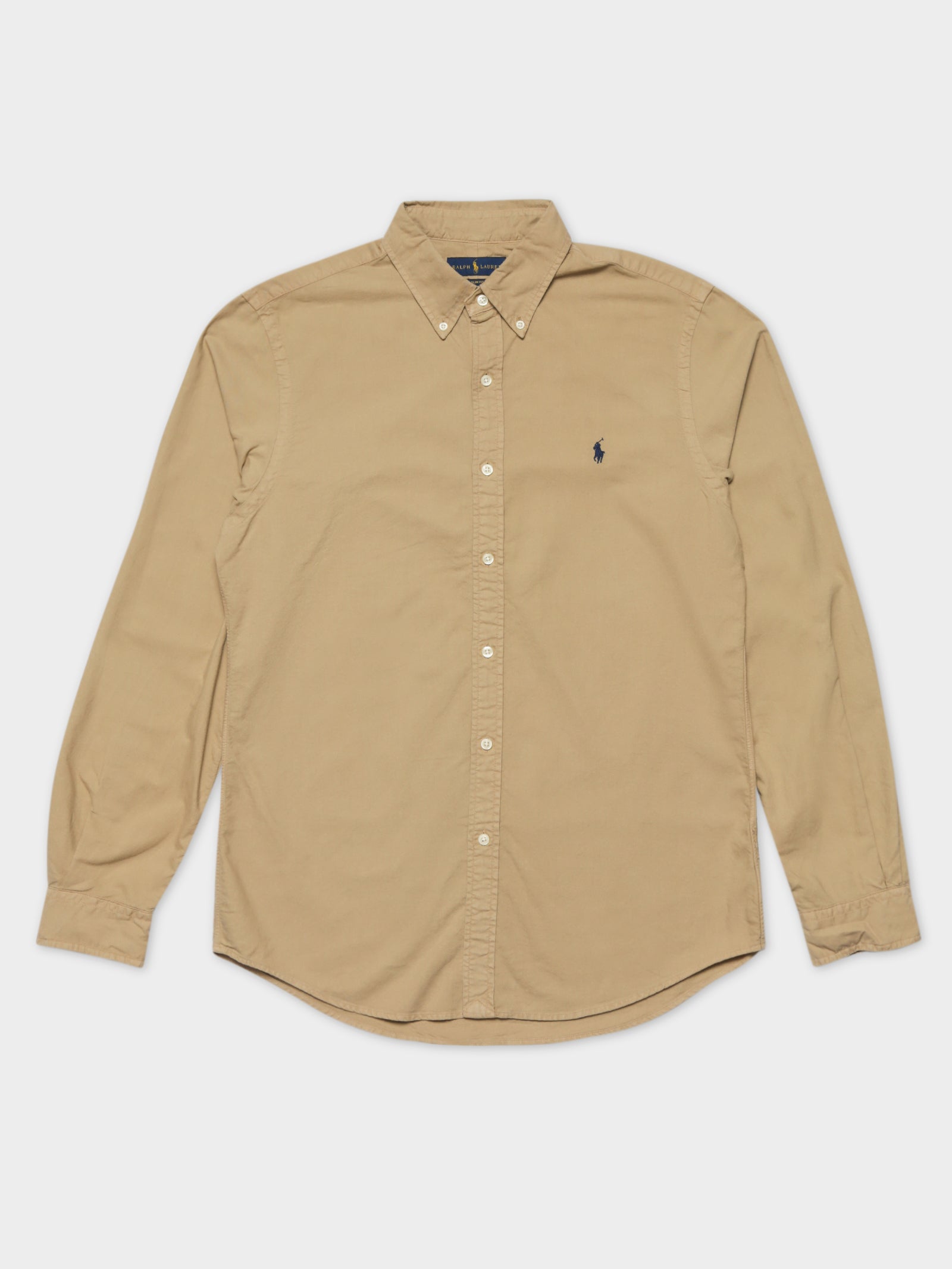 Slim-Fit Oxford Long Sleeve Shirt