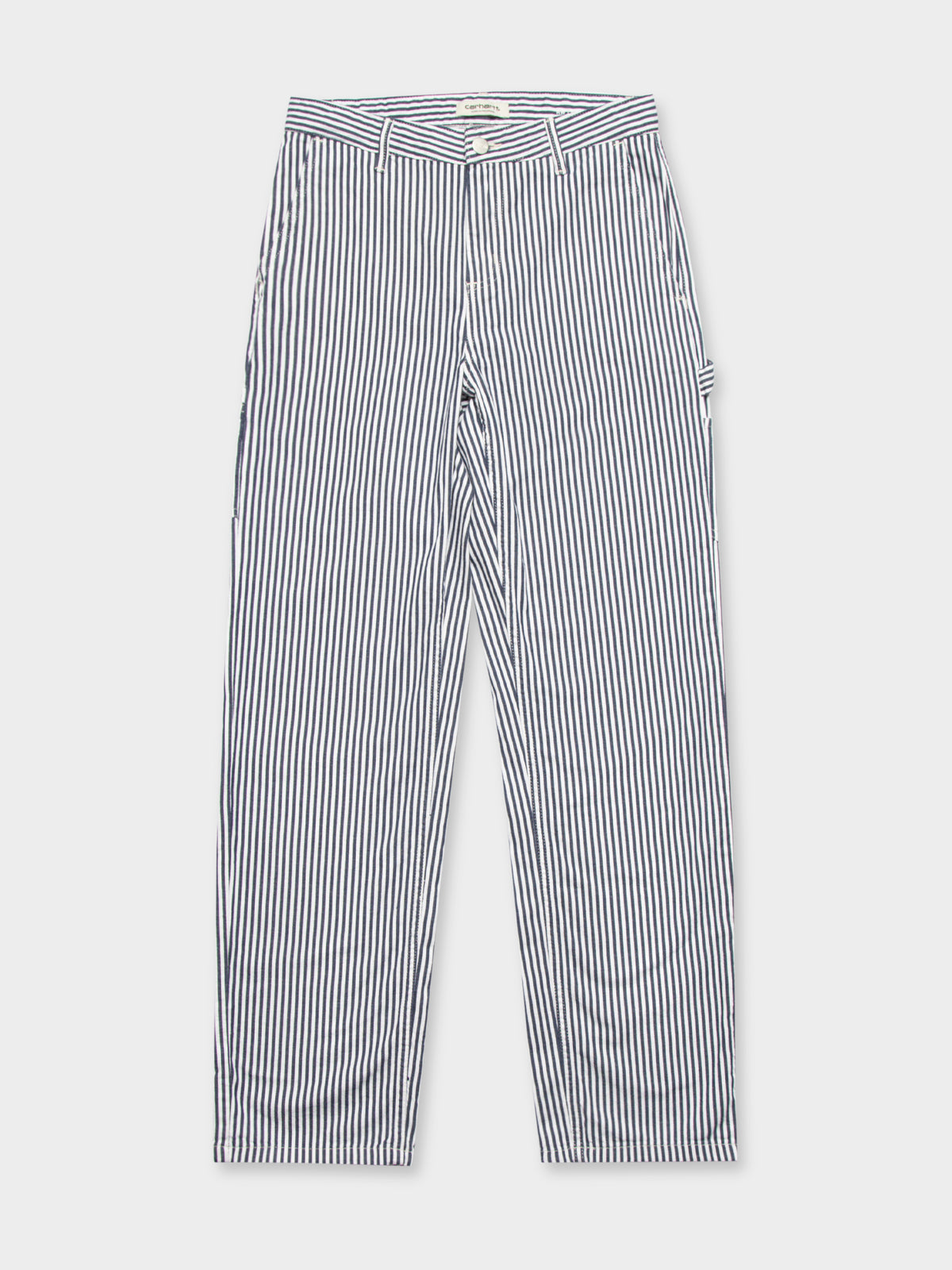 Pierce Straight Pant in Blue &amp; White Rinsed