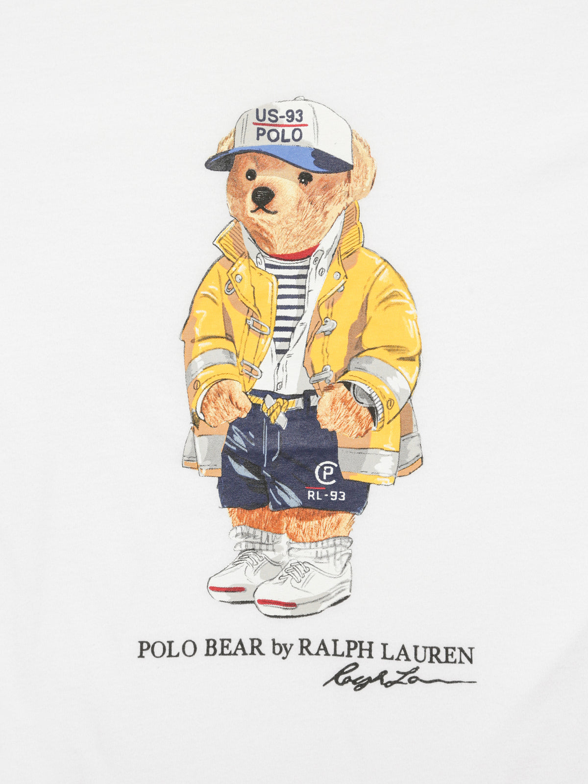 Polo Bear Short Sleeve T-Shirt in White
