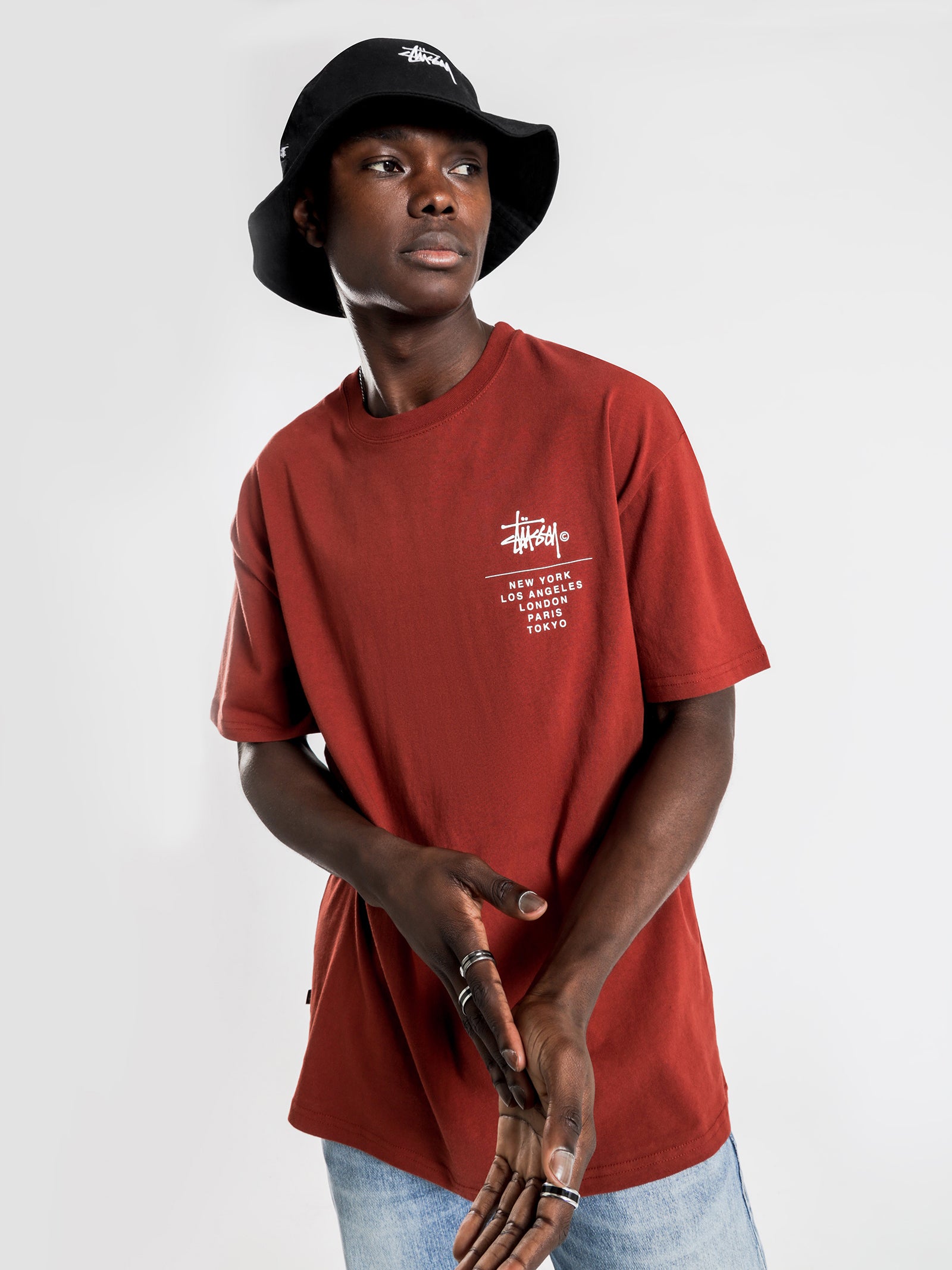 Left Chest City Stack Short Sleeve T-Shirt