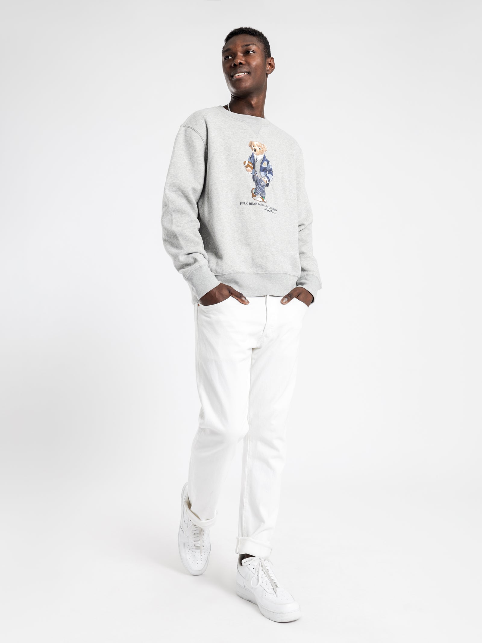 Preppy Bear Crew Sweater