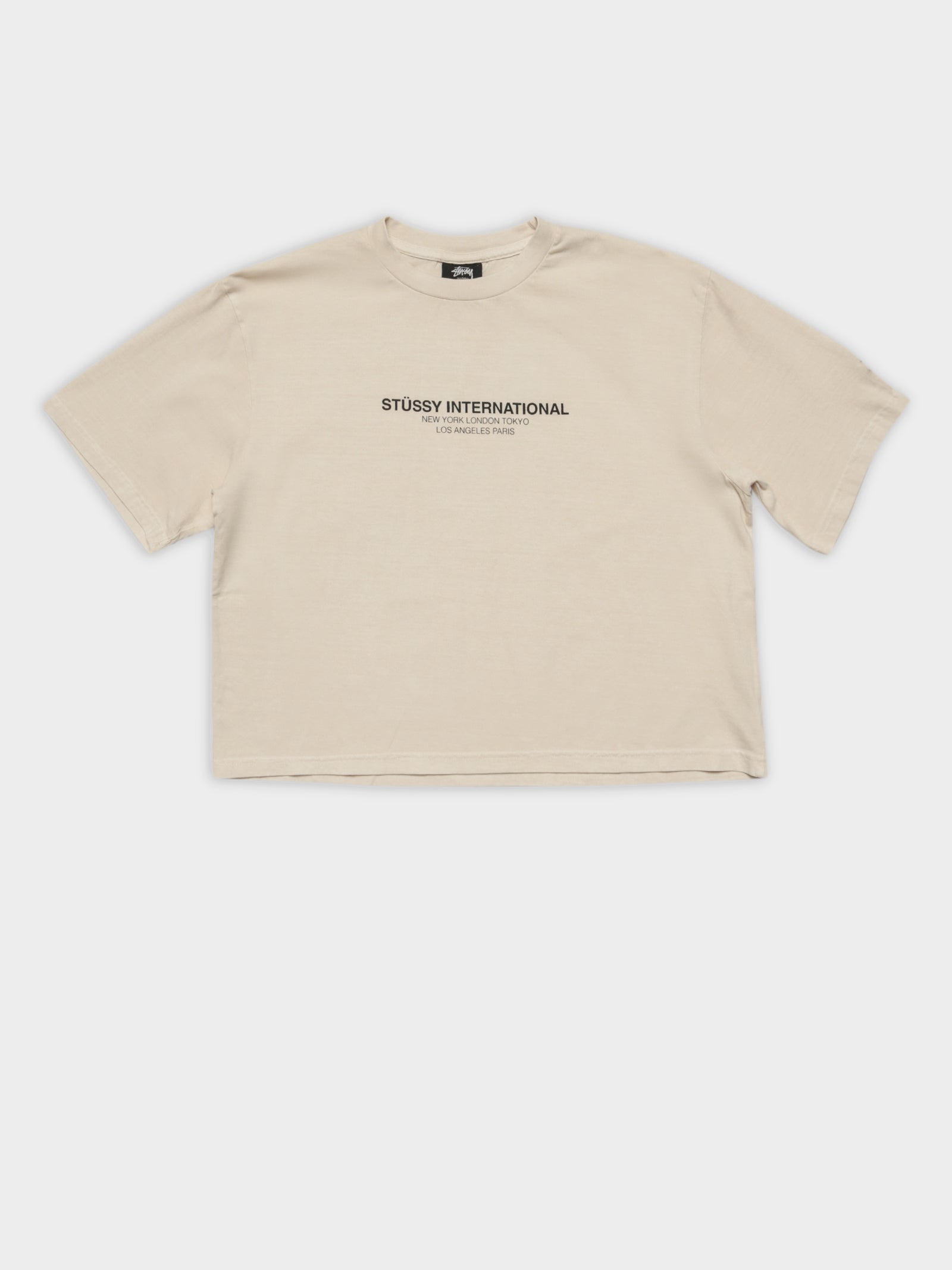 Text Waisted Oversized T-Shirt