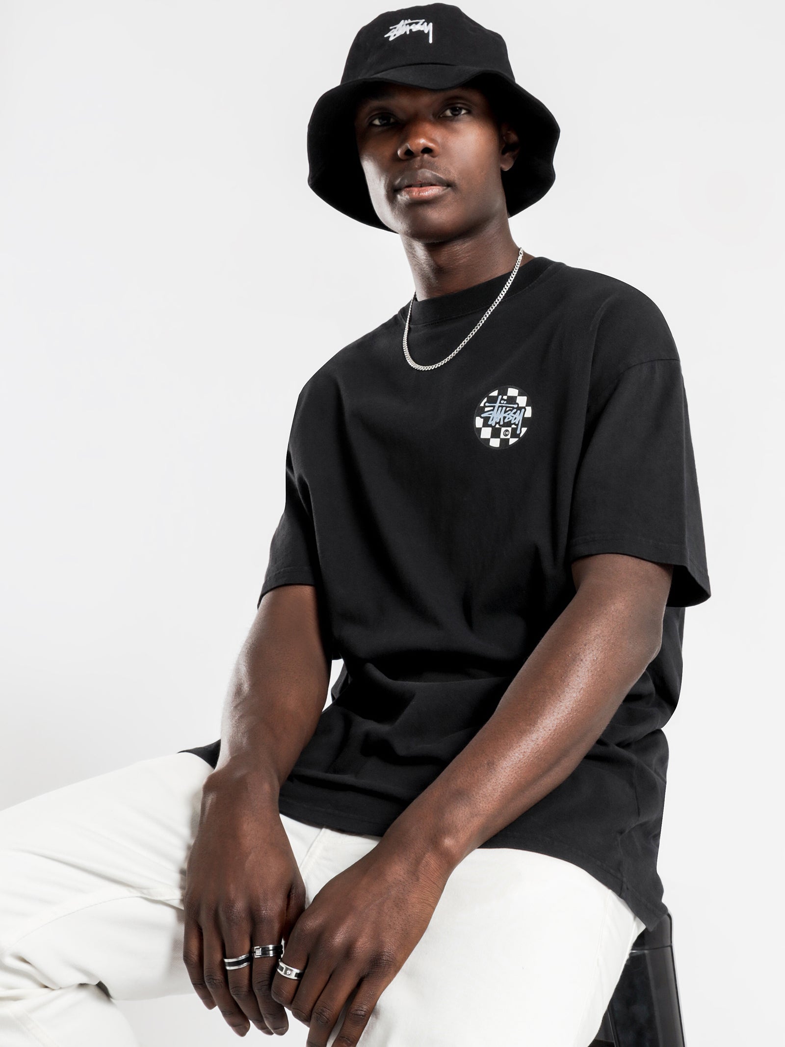 Chequer Dot Short Sleeve T-Shirt