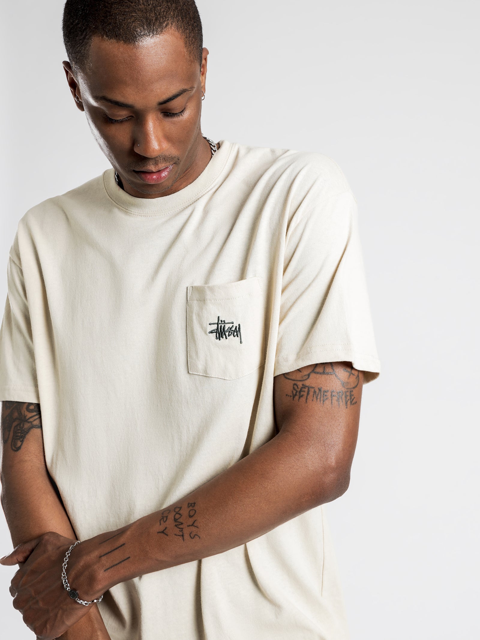 Graffiti Pocket Short Sleeve T-Shirt