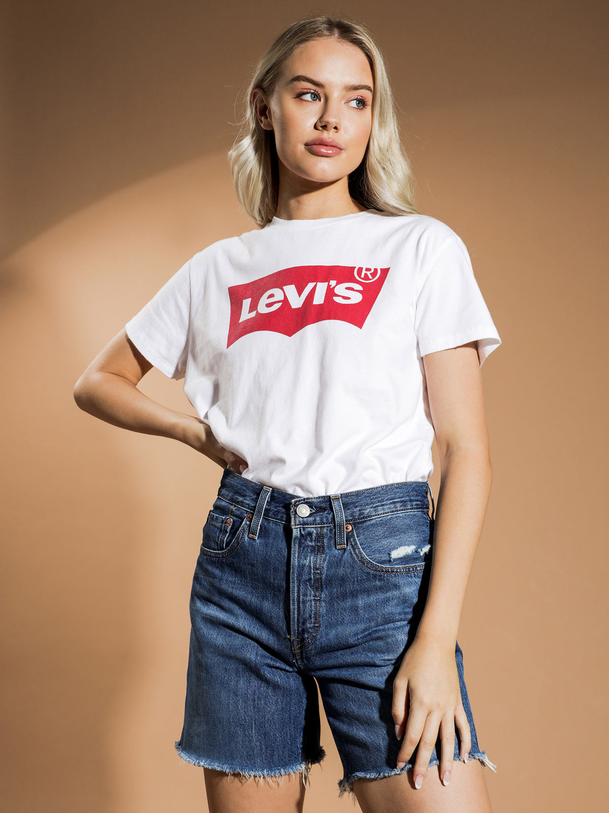 Vintage Authentic T-Shirt in White