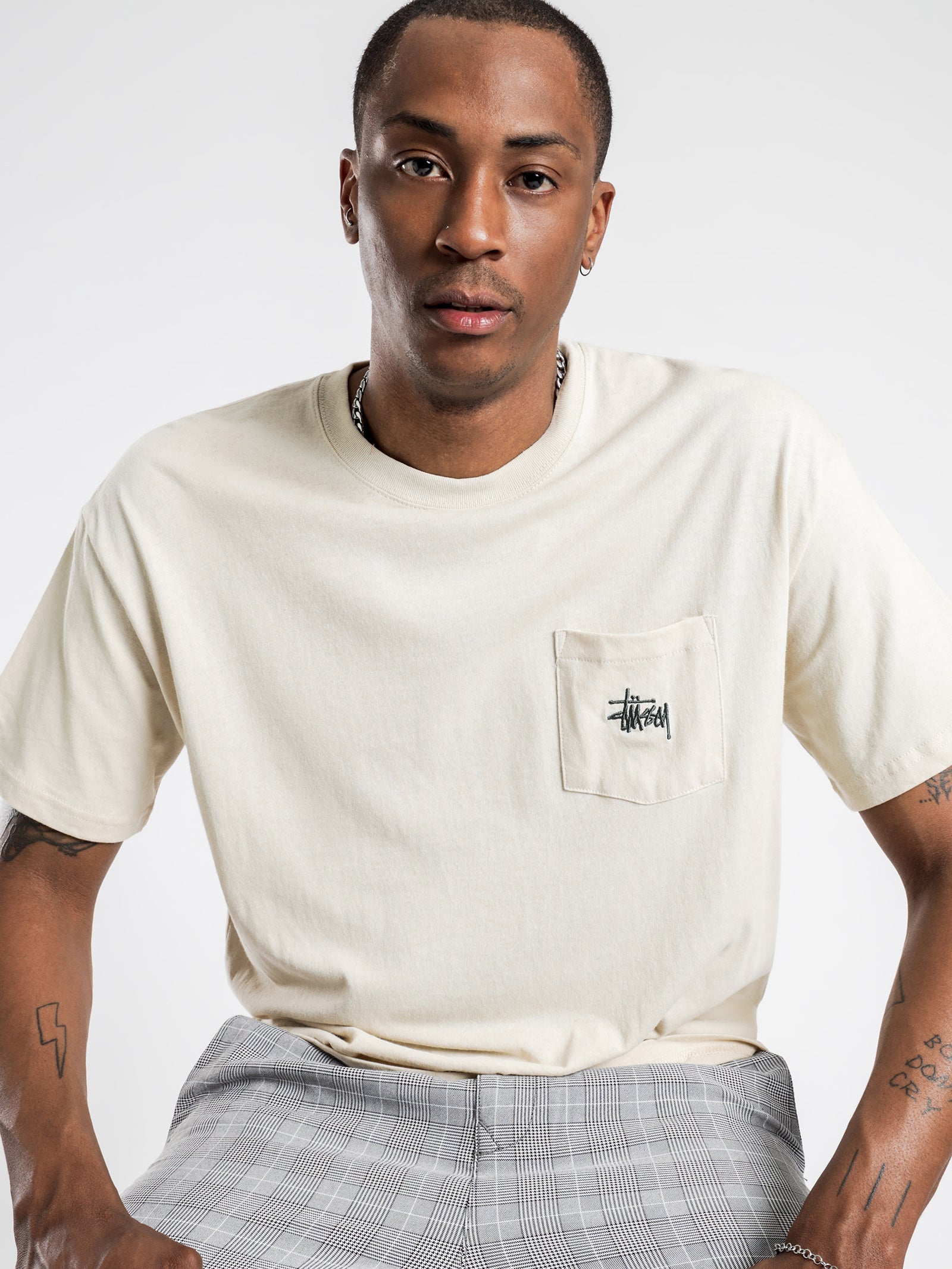 Graffiti Pocket Short Sleeve T-Shirt