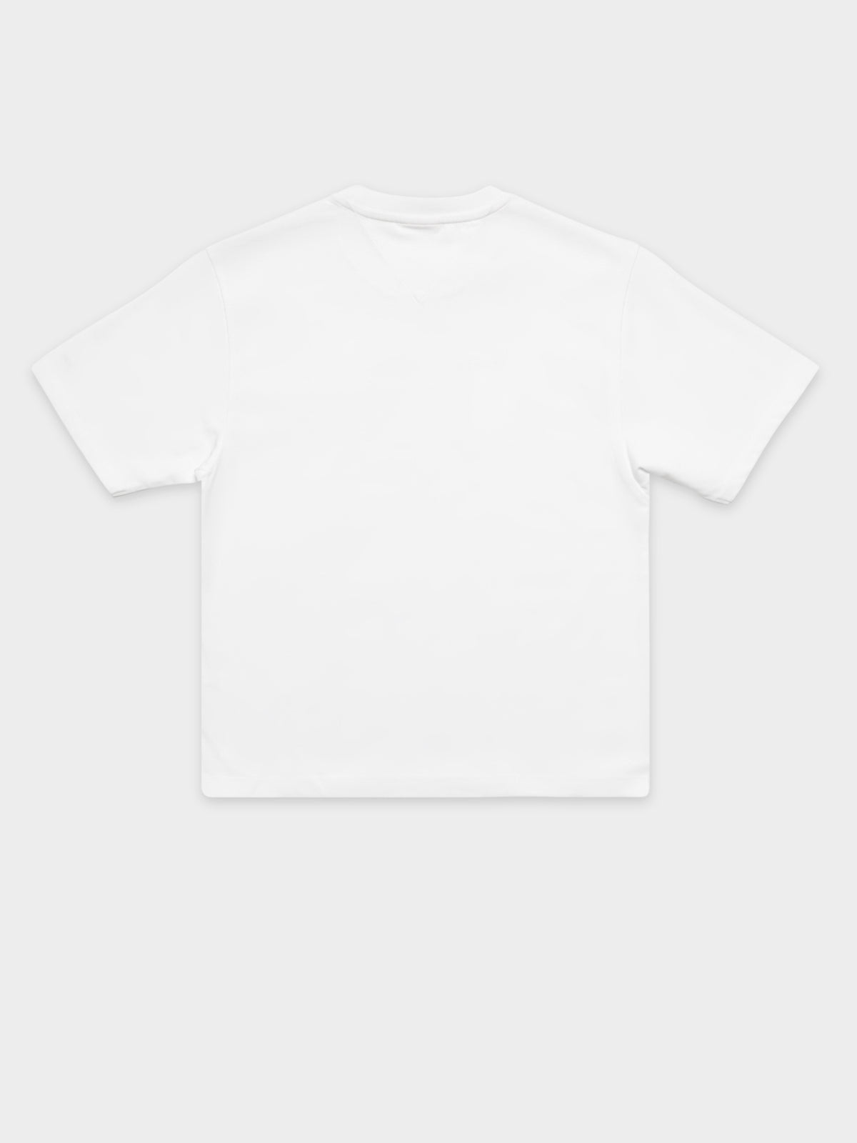 Tommy Flag Short Sleeve T-Shirt in White