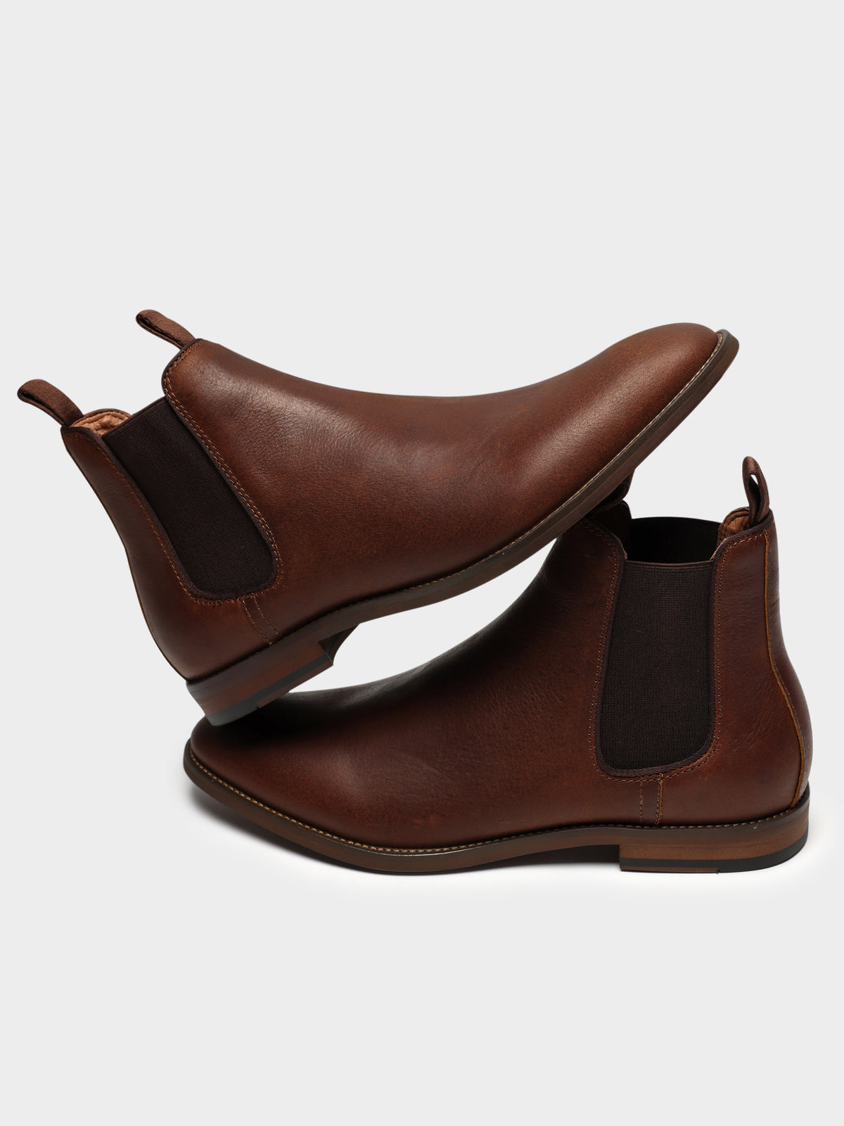 Mens Charles Chelsea Boots in Tan