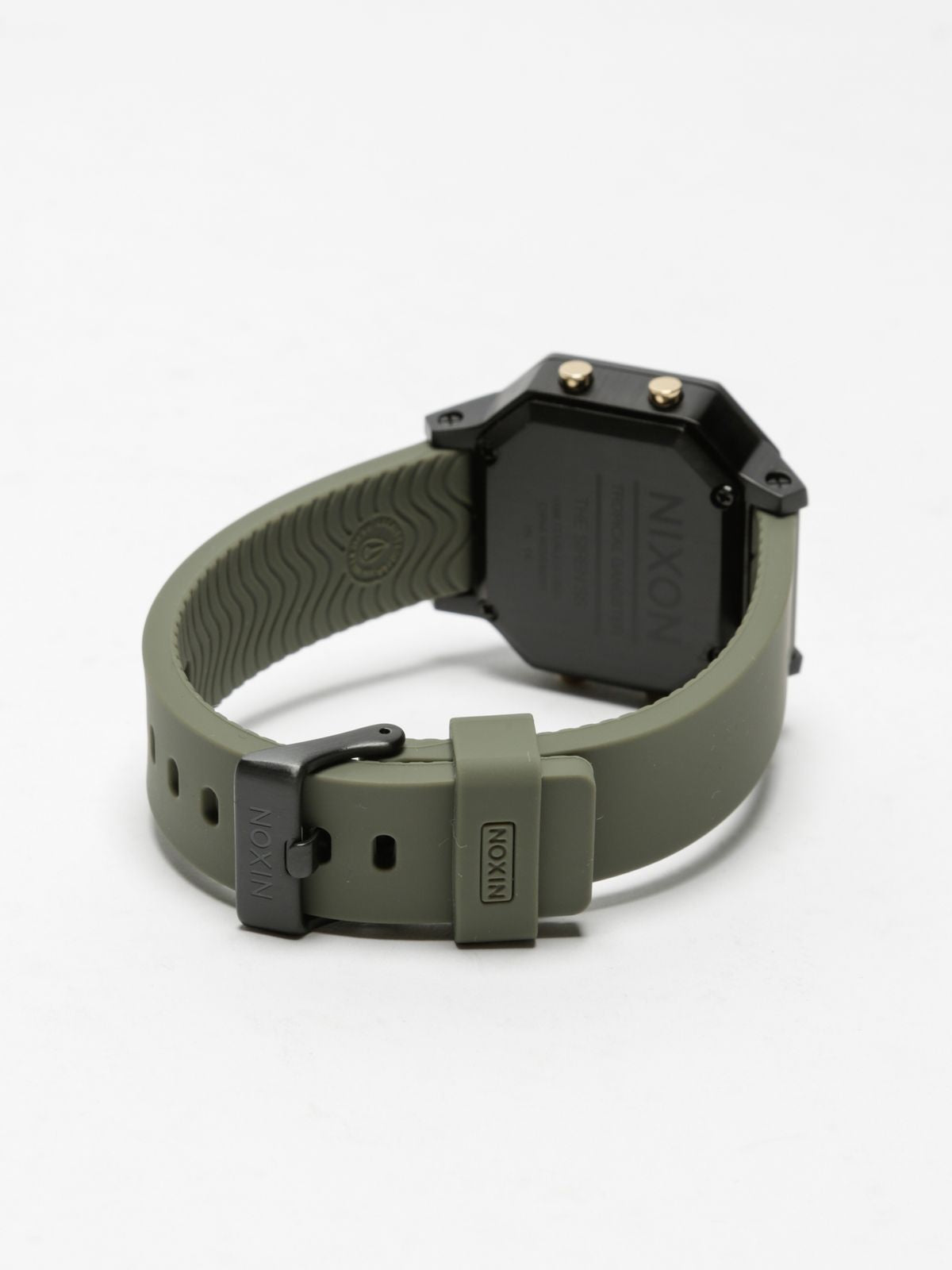 Siren SS Digital Watch in Black &amp; Khaki