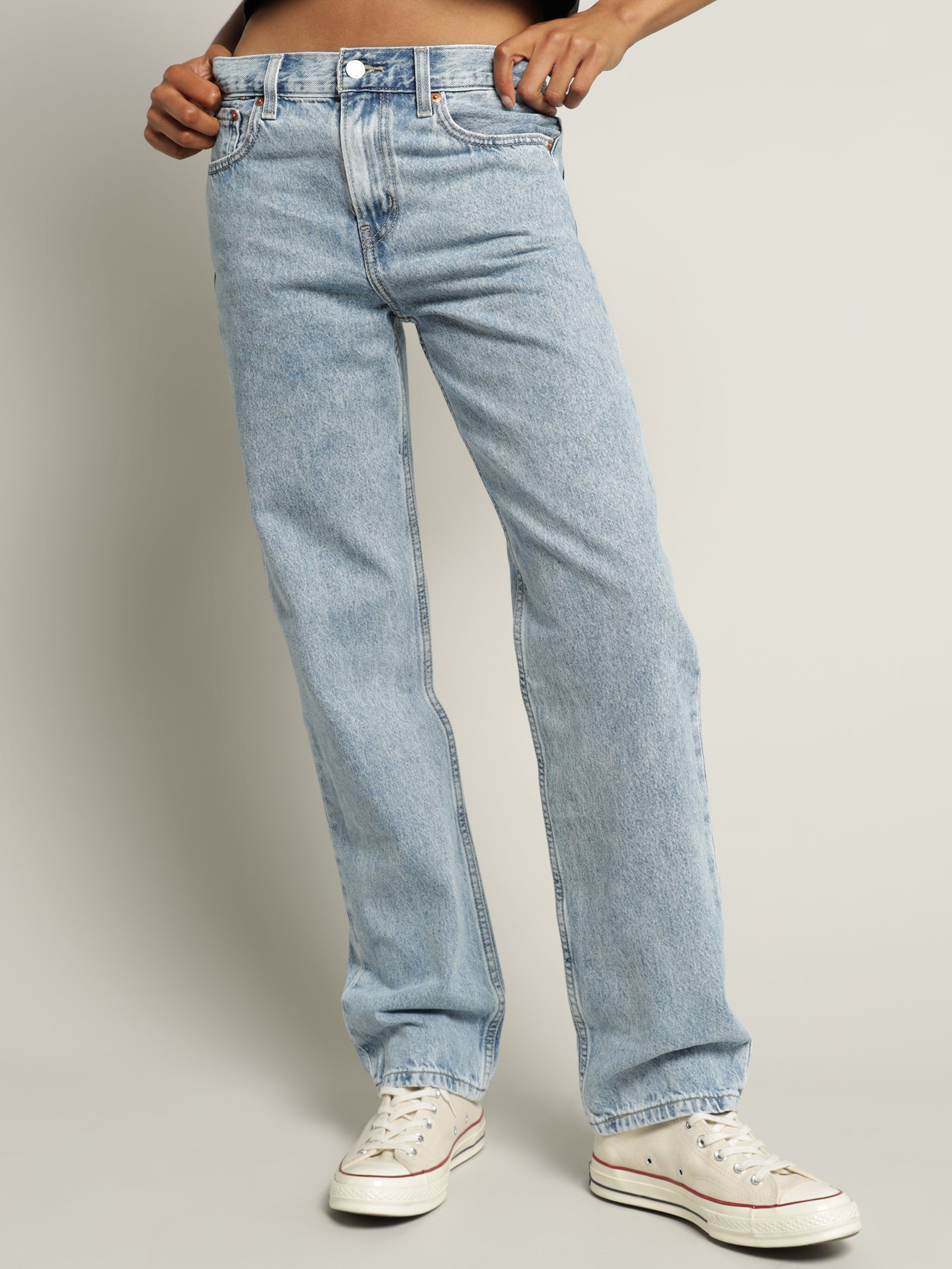 Low Pro Mid Rise Jeans