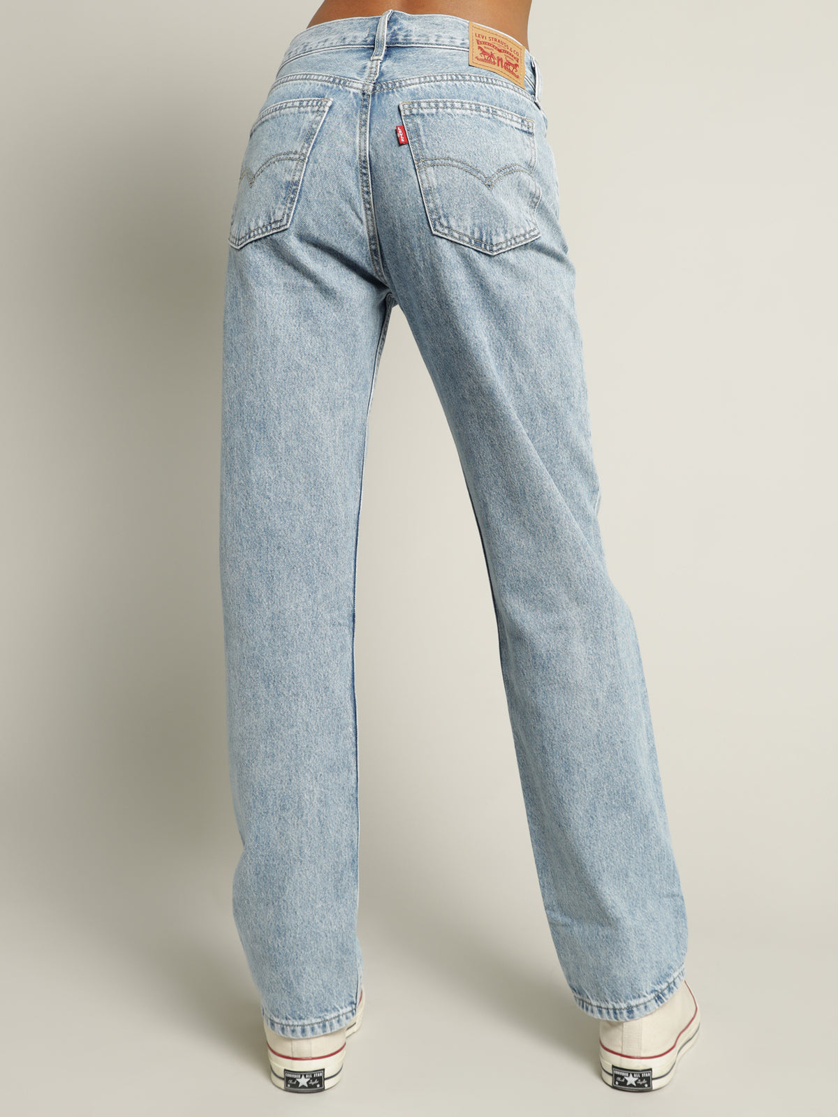 Low Pro Mid Rise Jeans in Charlie Glow Up