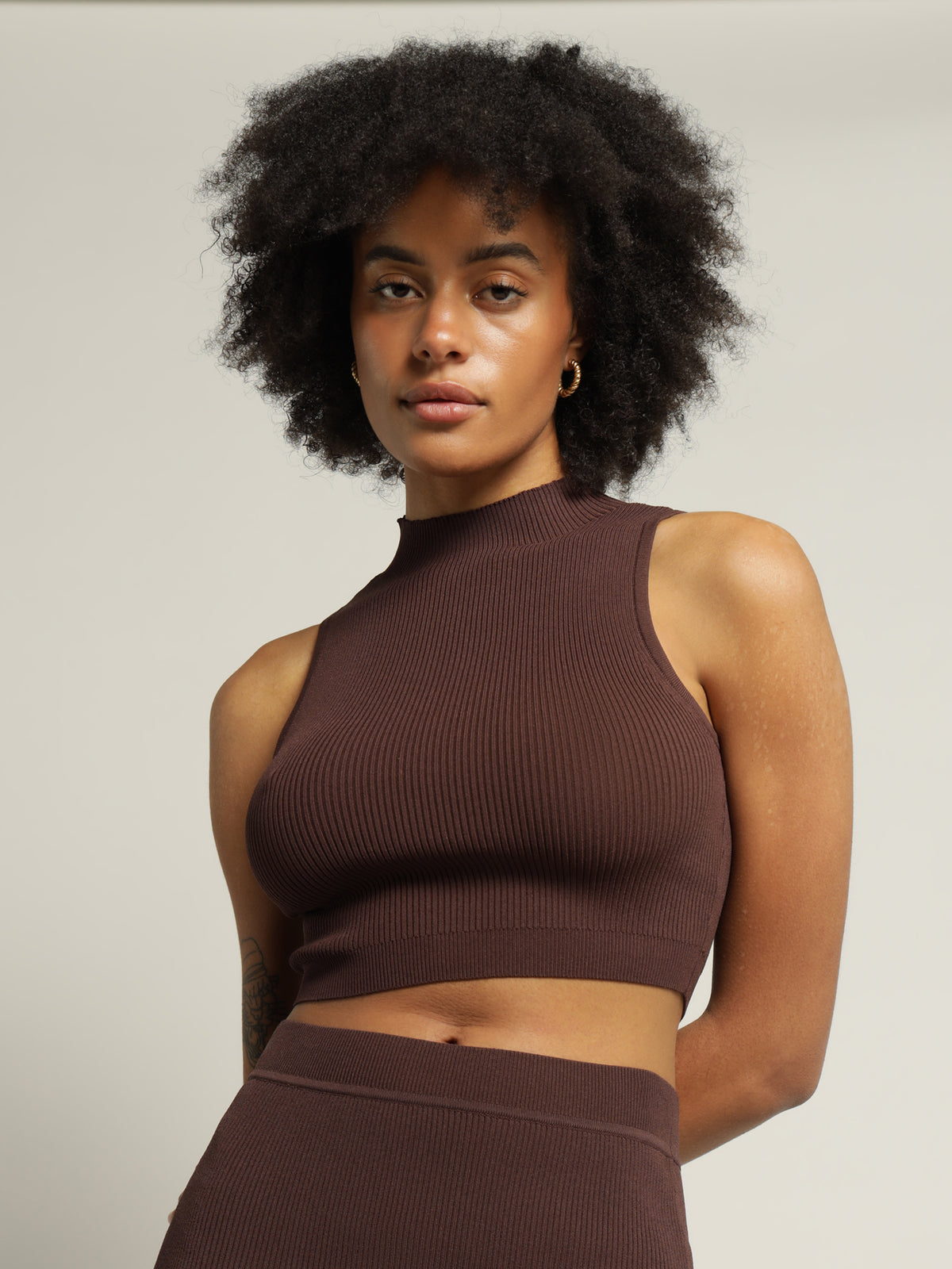 Toni Knit Top in Umber