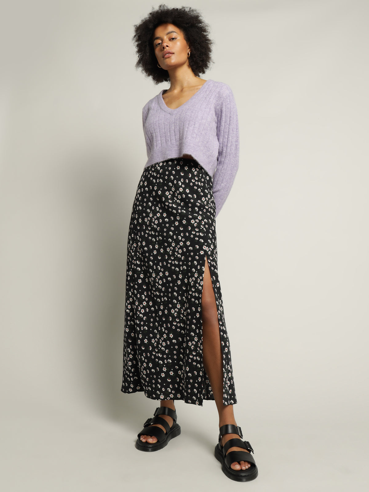 Beyond Her Tina Maxi Skirt | Floral