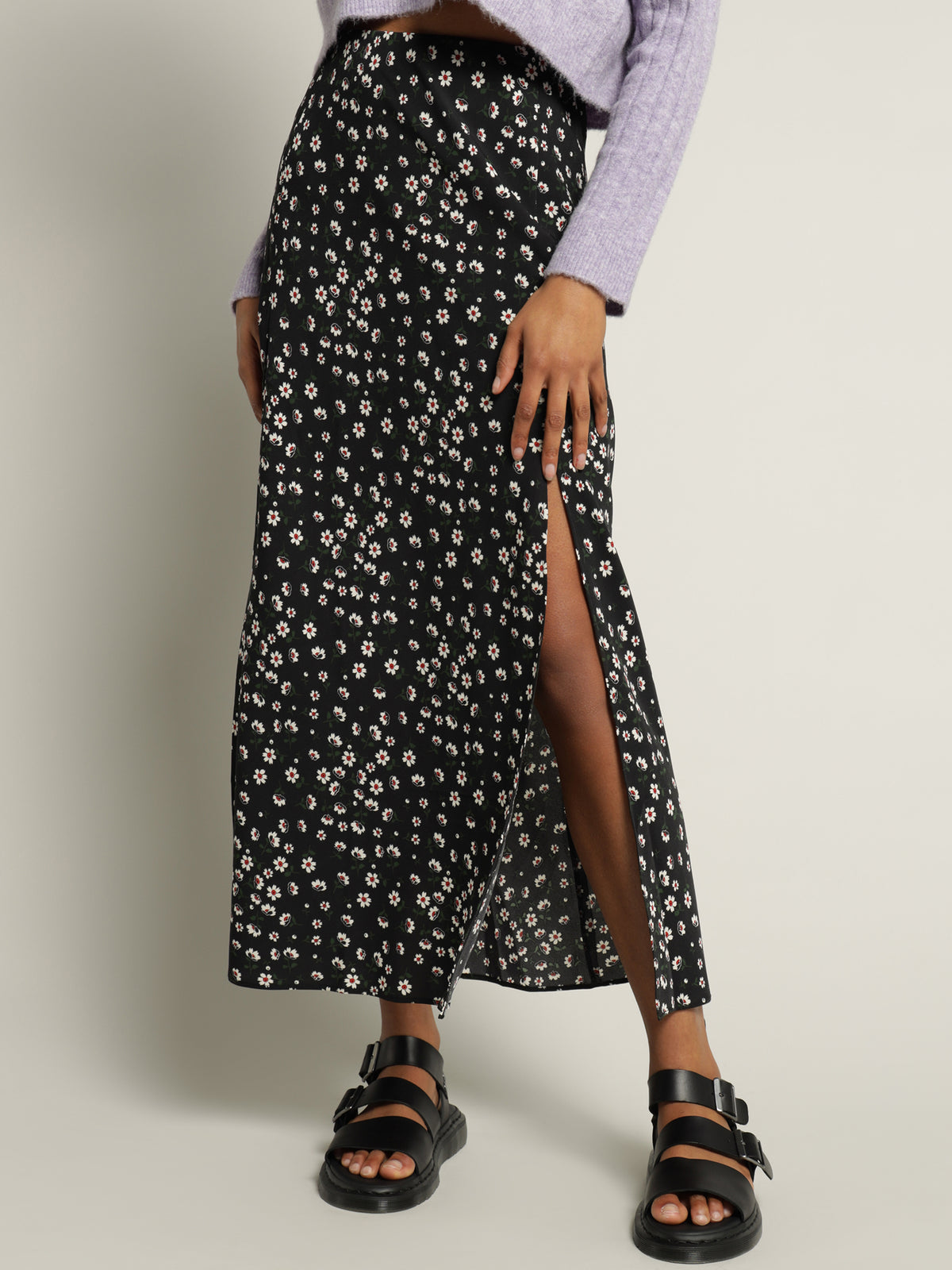 Beyond Her Tina Maxi Skirt | Floral