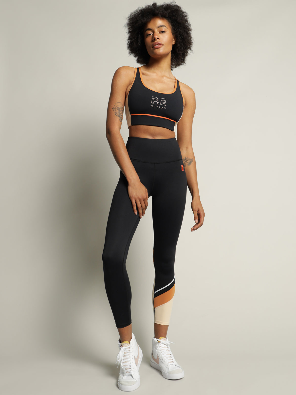 Pe Nation Infield Sports Bra | Black