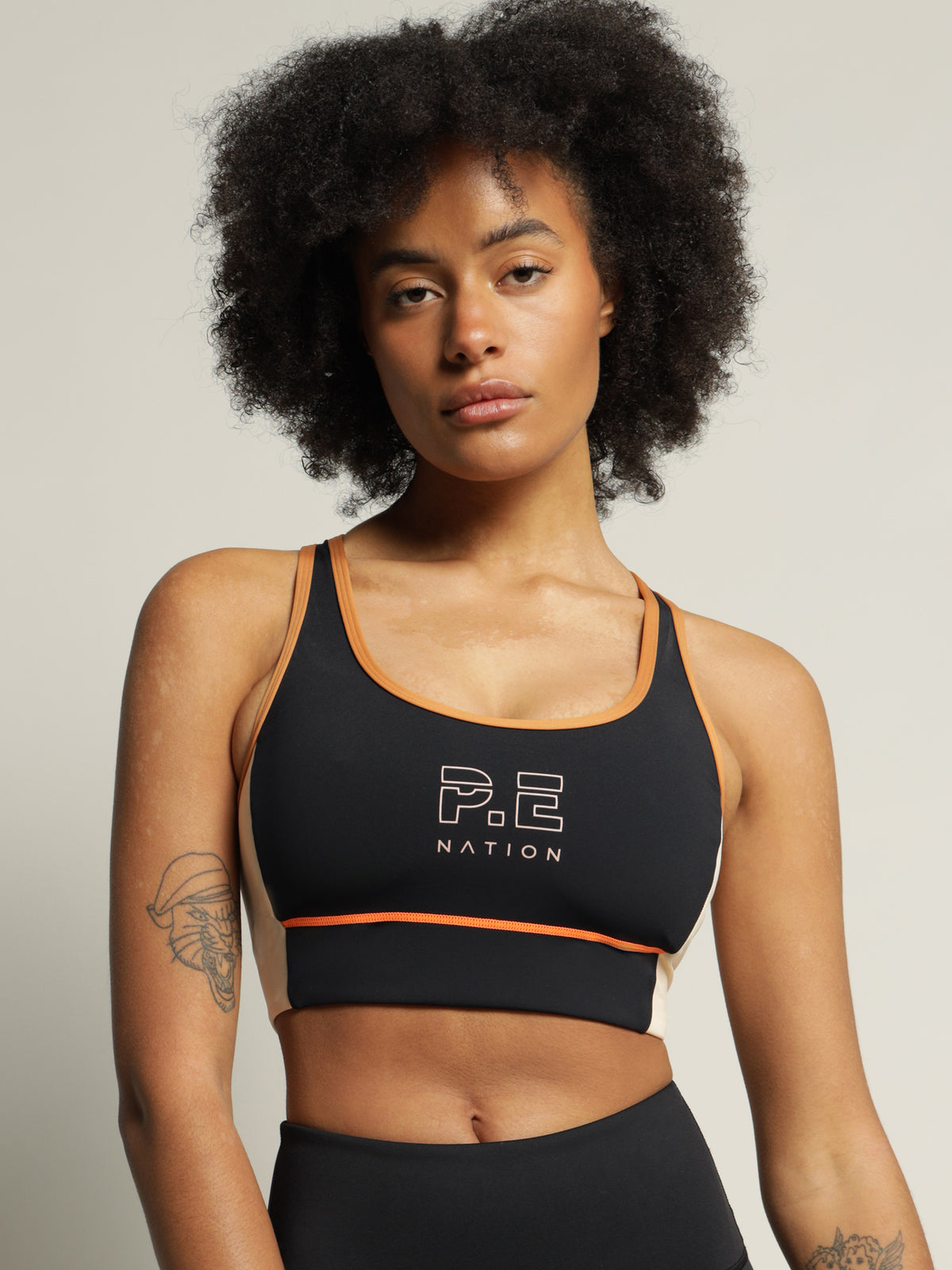 Pe Nation Infield Sports Bra | Black