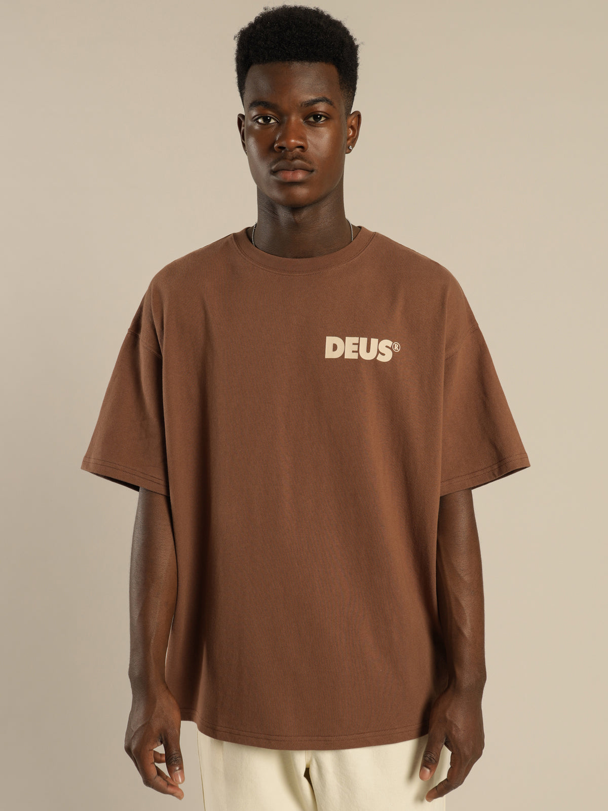 Walk On T-Shirt in Brown