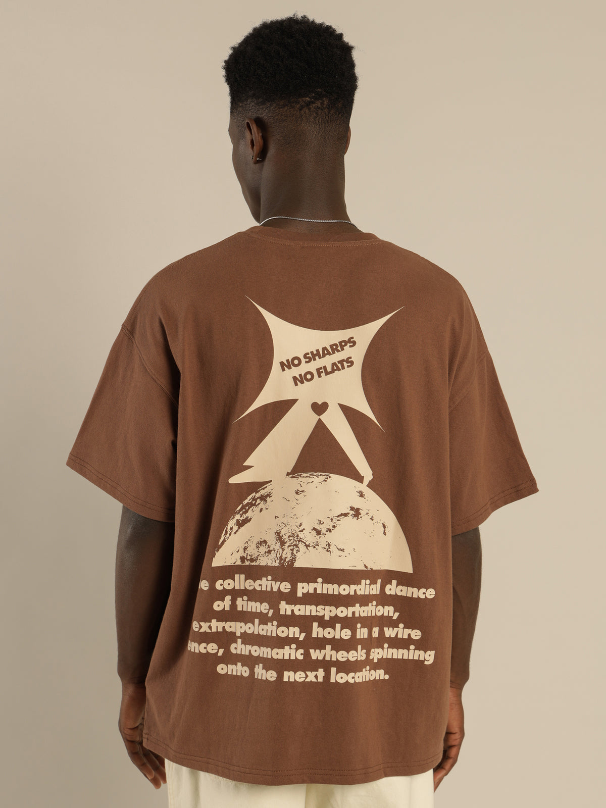 Walk On T-Shirt in Brown