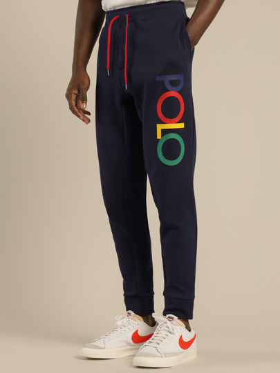 Polo Logo Double Knit Track Pants