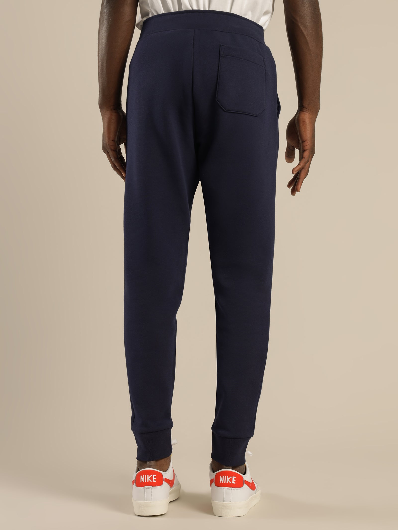 Polo Logo Double Knit Track Pants