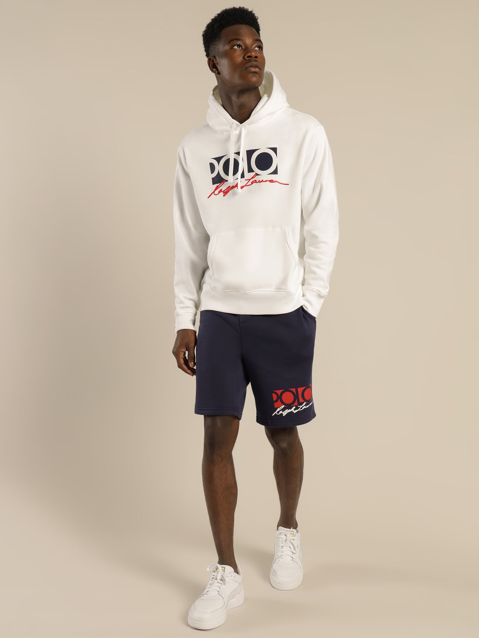 Polo Logo Fleece Shorts