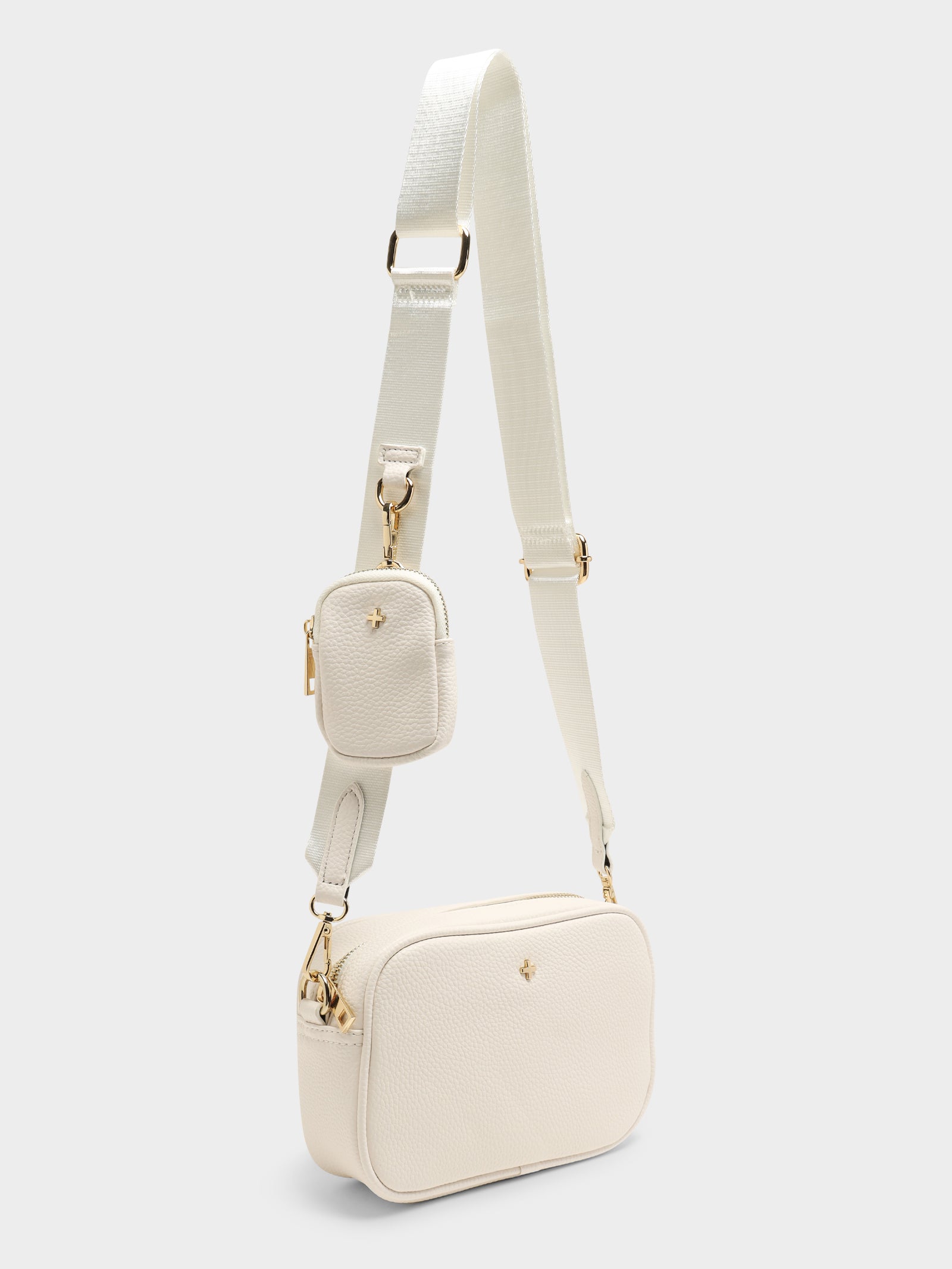 Gracie Peta And Jain White Bag Peta Jain Gracie Cross Body Bag