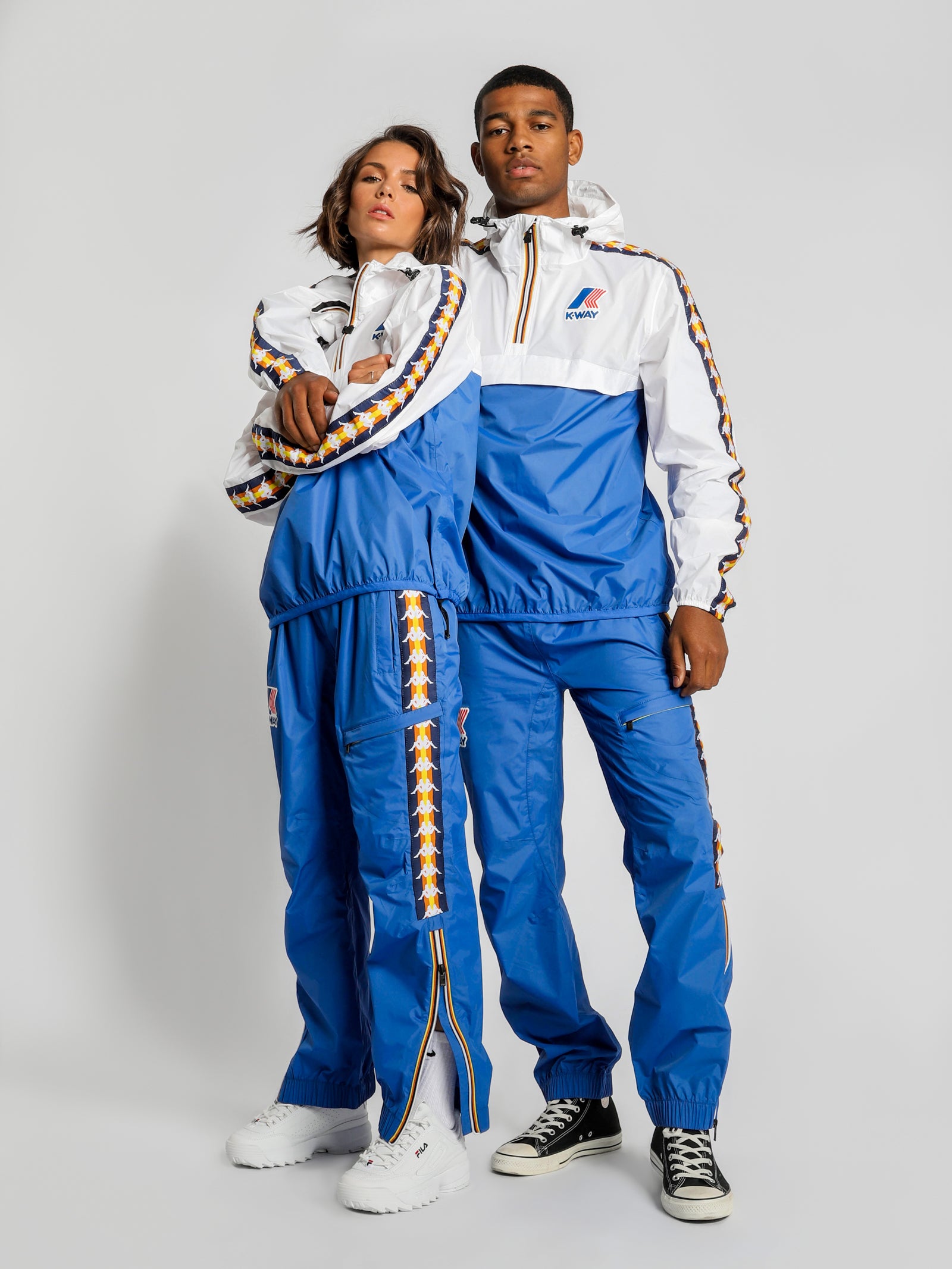 K-Way Le Vrai Edgard Banda Track Pants