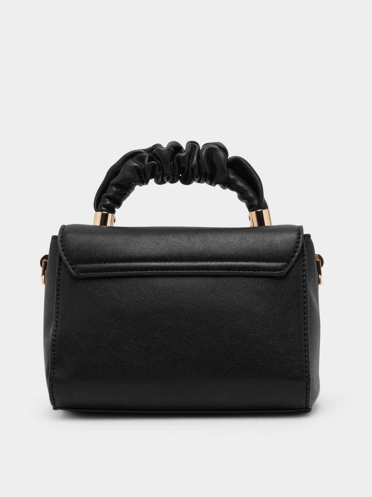 Kendall Gathered Bag in Black