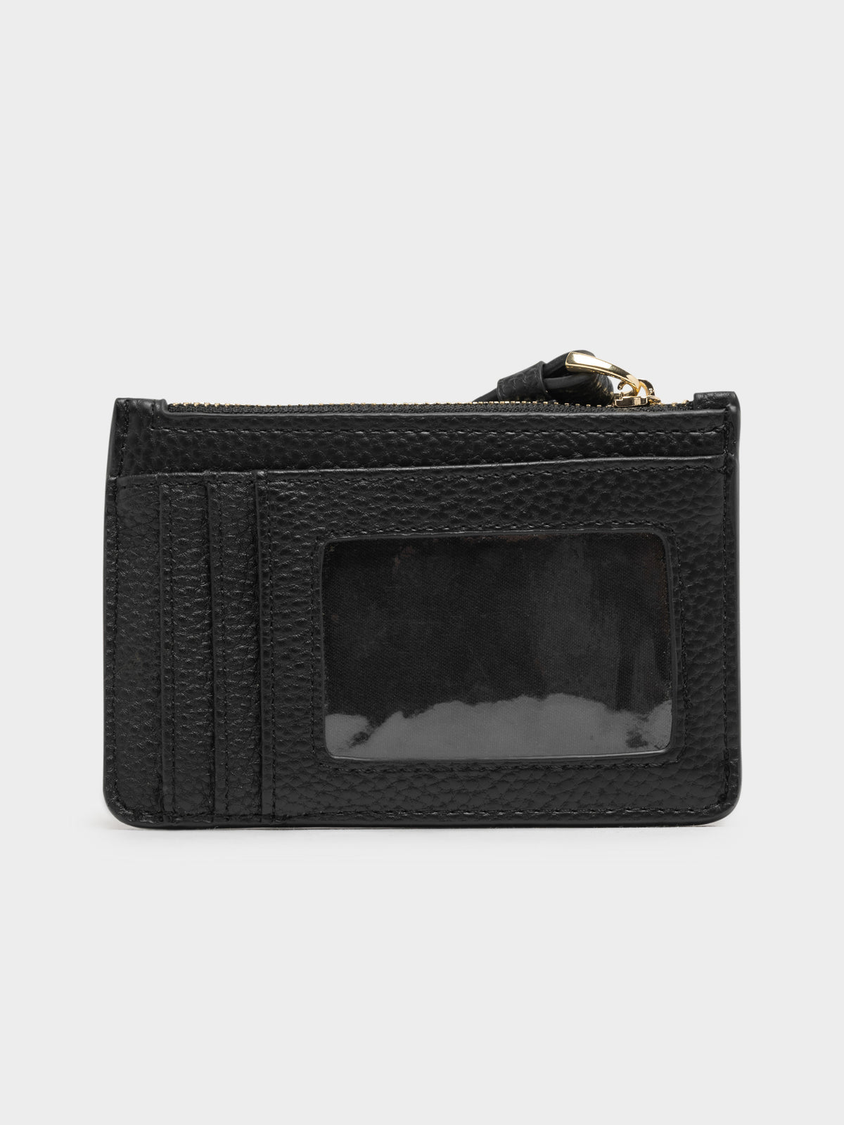 Knox Pebbled Wallet in Black